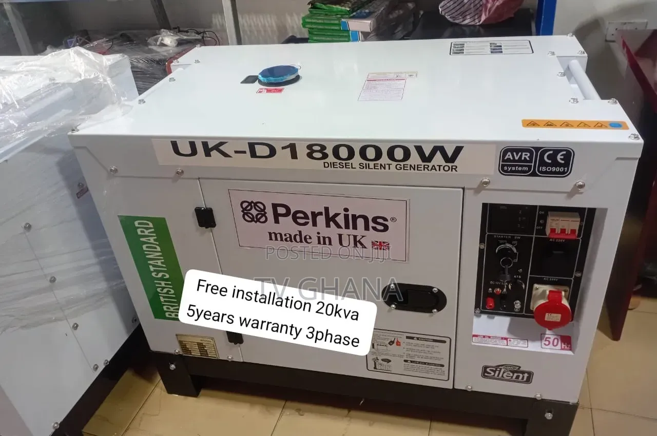 Reliable Perkins 20kVA Generator for Homes Businesses20kva