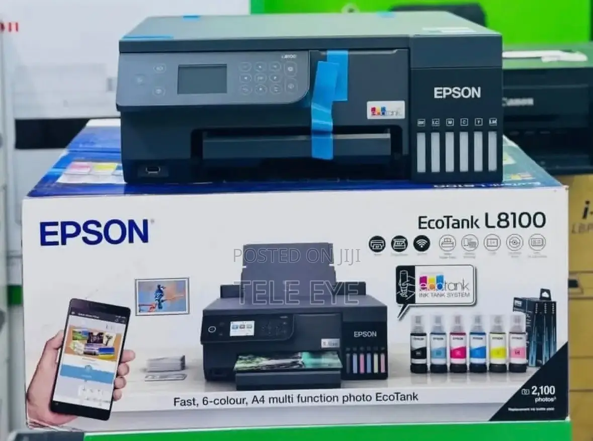 Epson L8100 A4 Photo Ink Tank Printer
