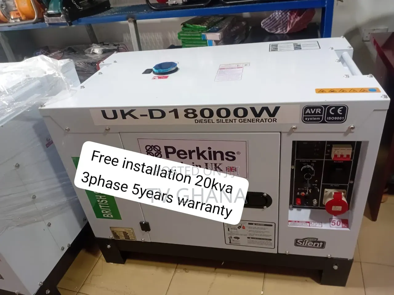 Perkins 20kVA Genset – Dependable Power When You Need It20kva