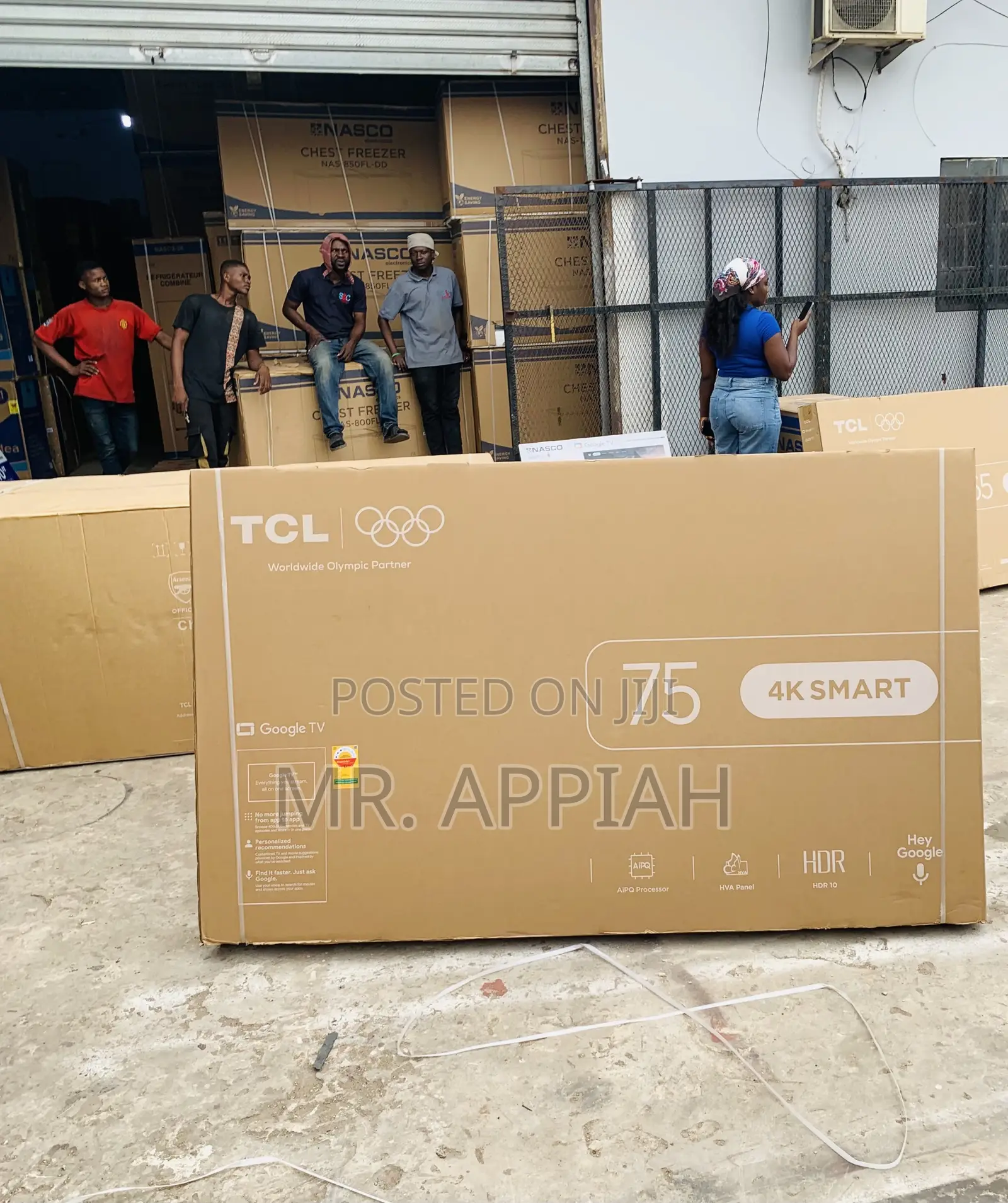 Get Classic TCL 75” Uhd Smart Television(Android TV) 