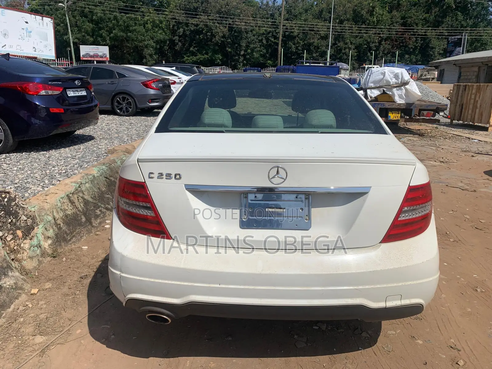 Mercedes-Benz C250 2012 White