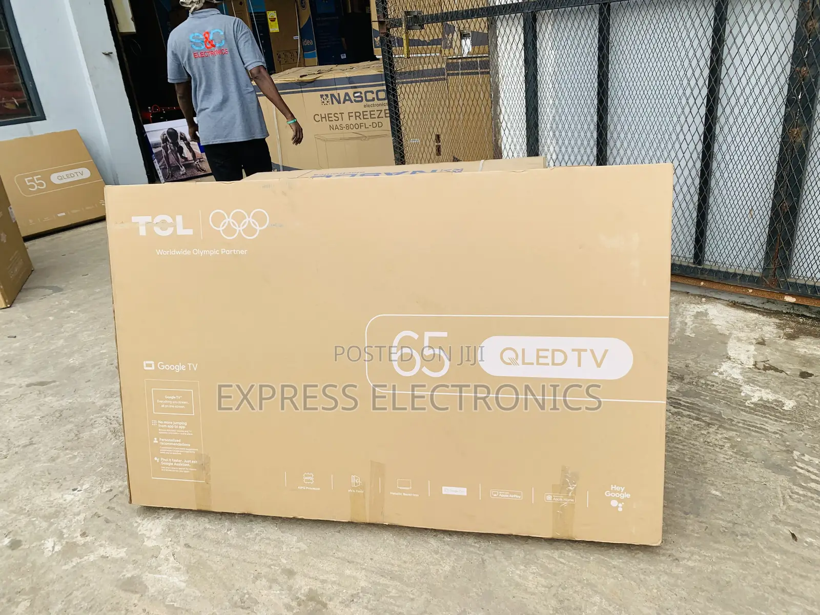 TCL 65" QLED Pro Smart Android TV Slim