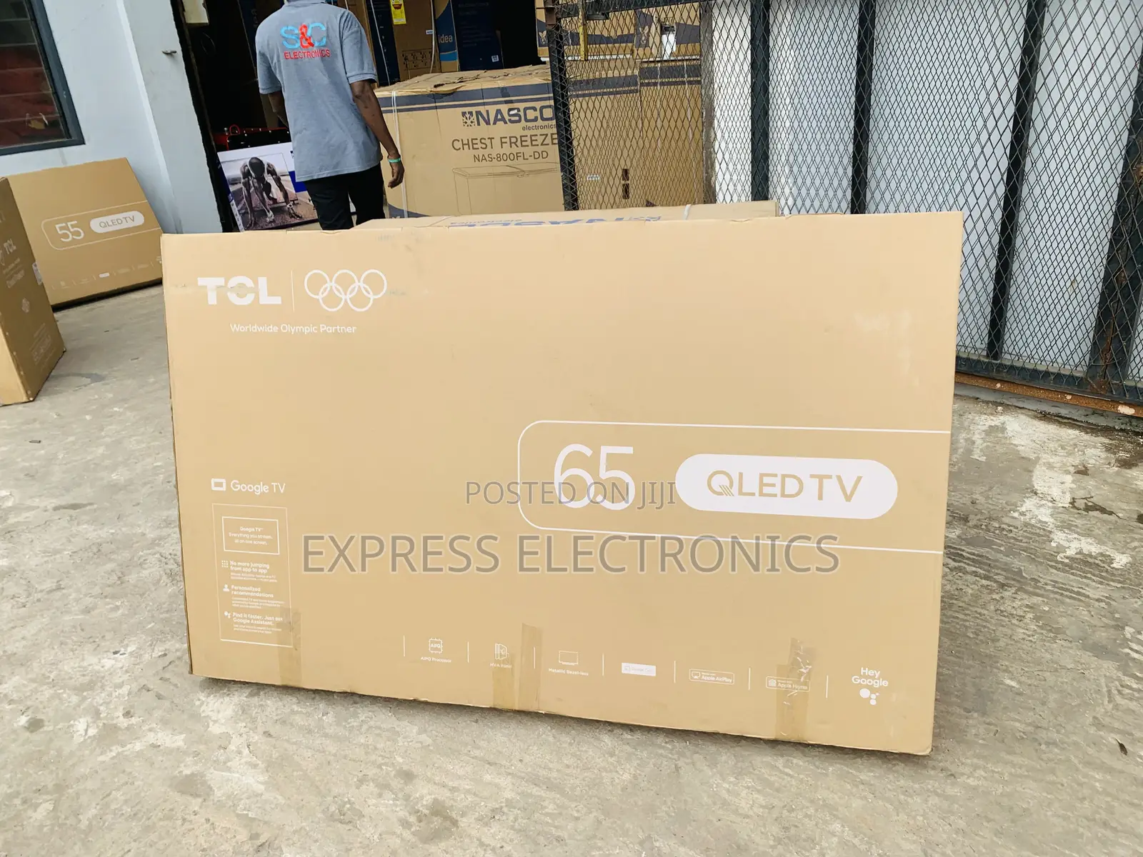 TCL 65" QLED Pro Smart Android TV Slim