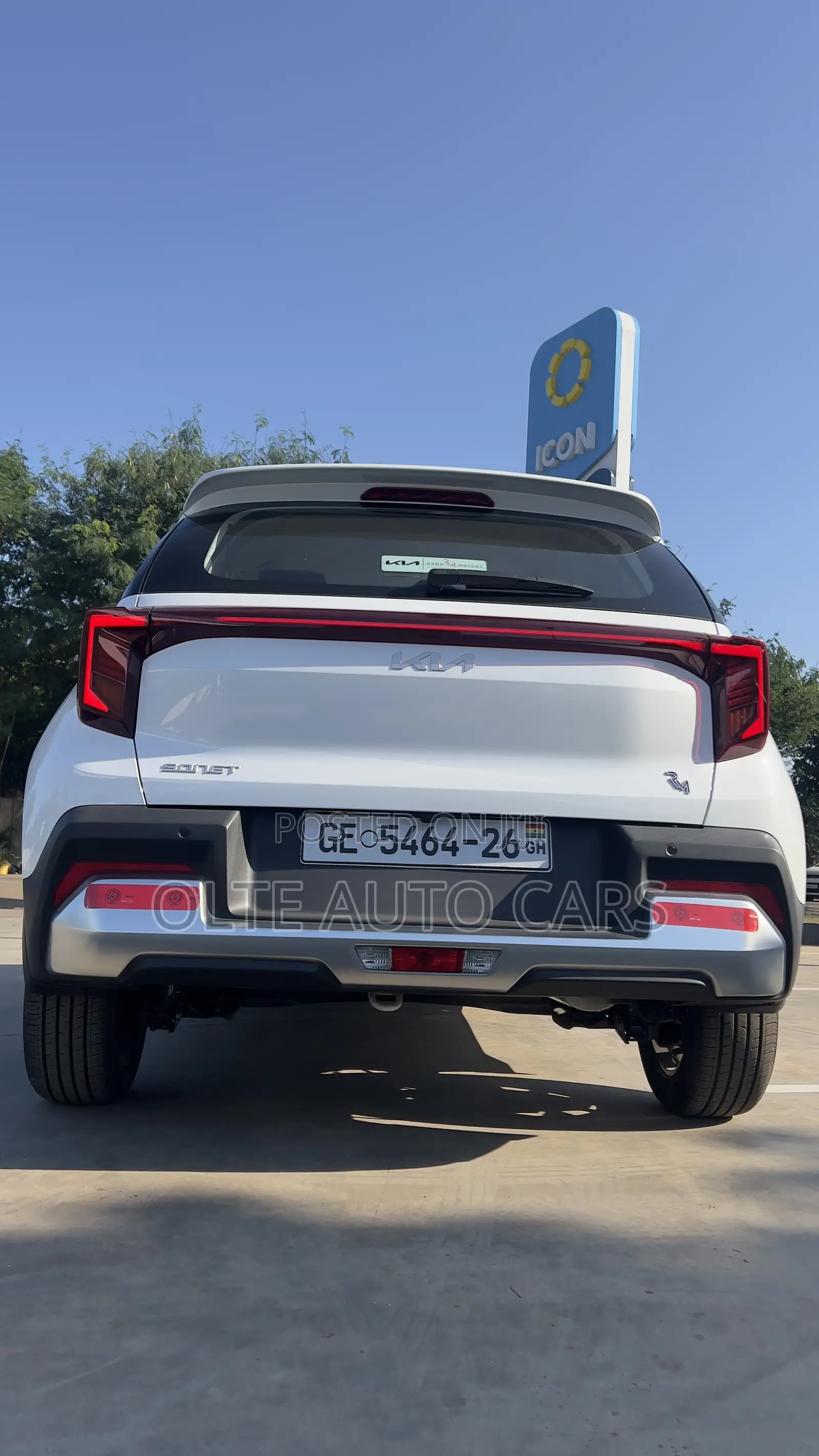 New Kia Sonet 1.5 Petrol FWD 2025 White