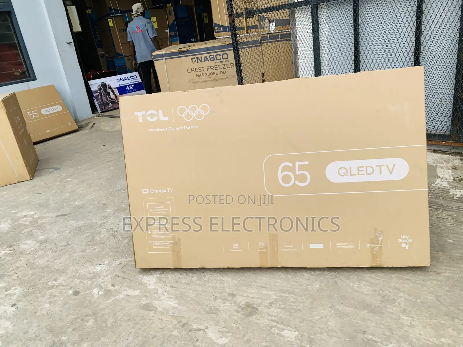 Available Now at Store TCL 65" QLED Pro Smart Android TV