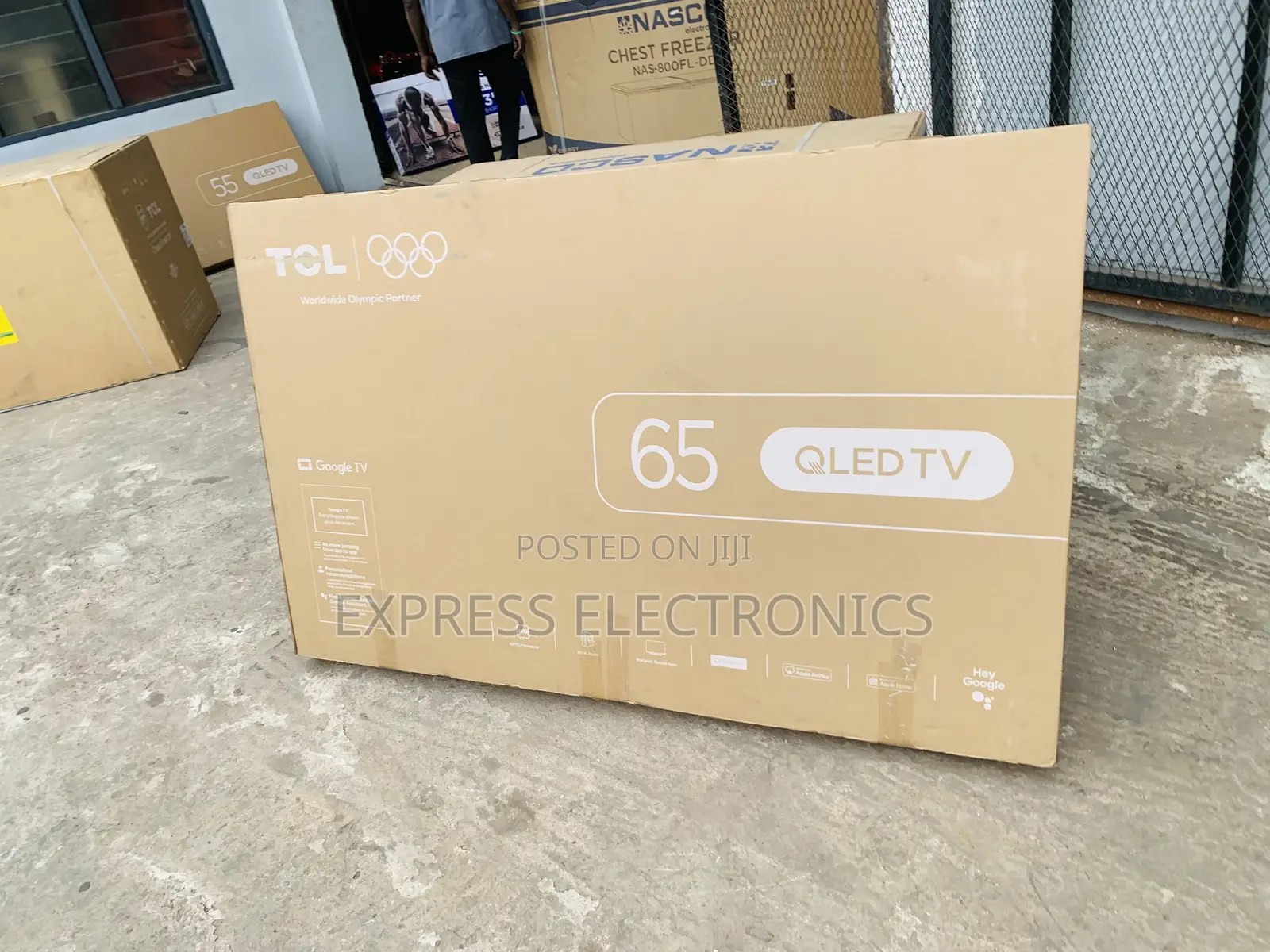 Available Now at Store TCL 65" QLED Pro Smart Android TV
