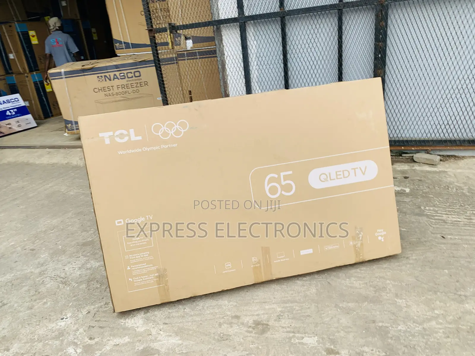Ultra Sleek Slim TCL 65" QLED Pro Smart Android TV