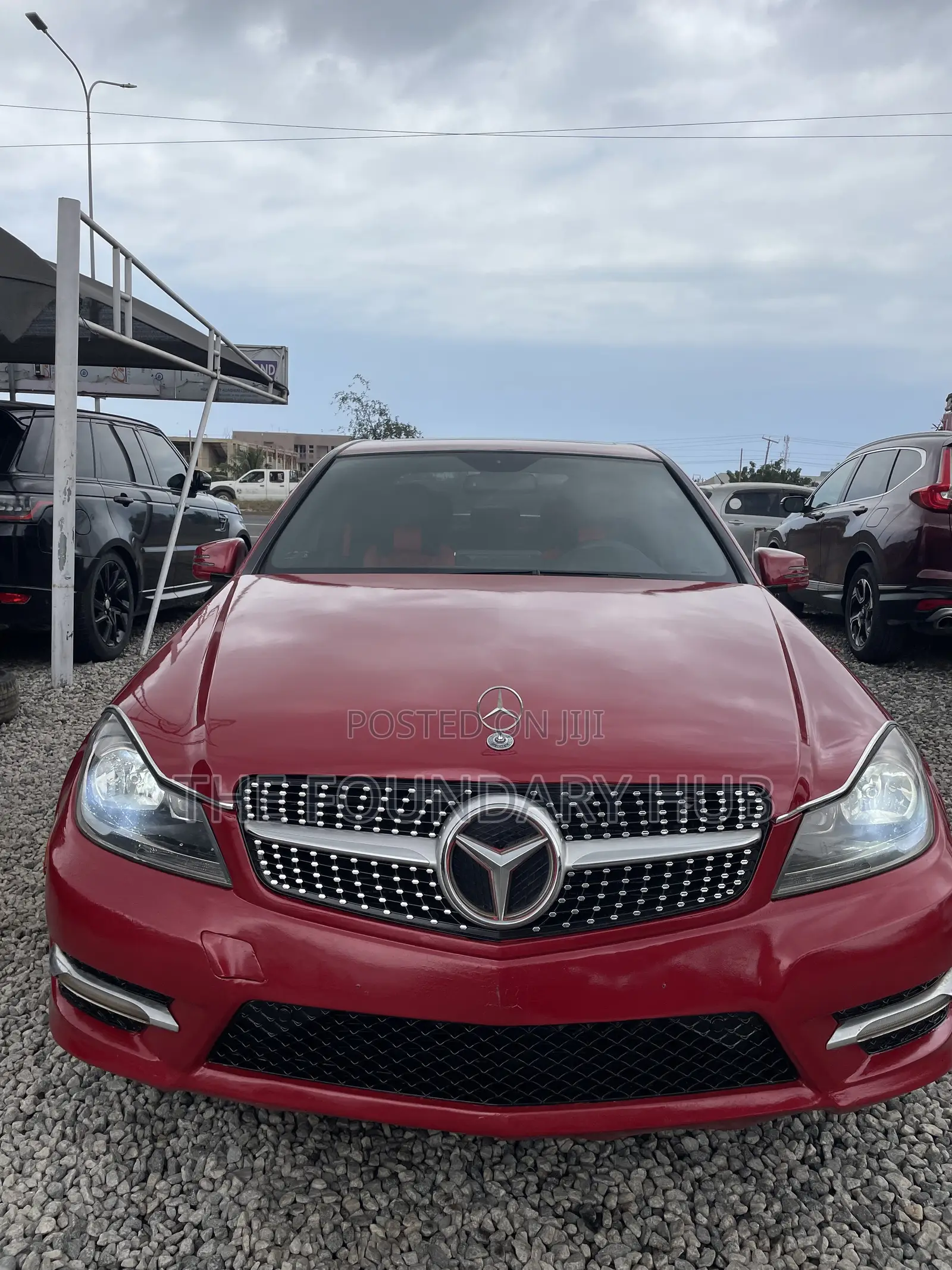 Mercedes-Benz C250 2014 Red