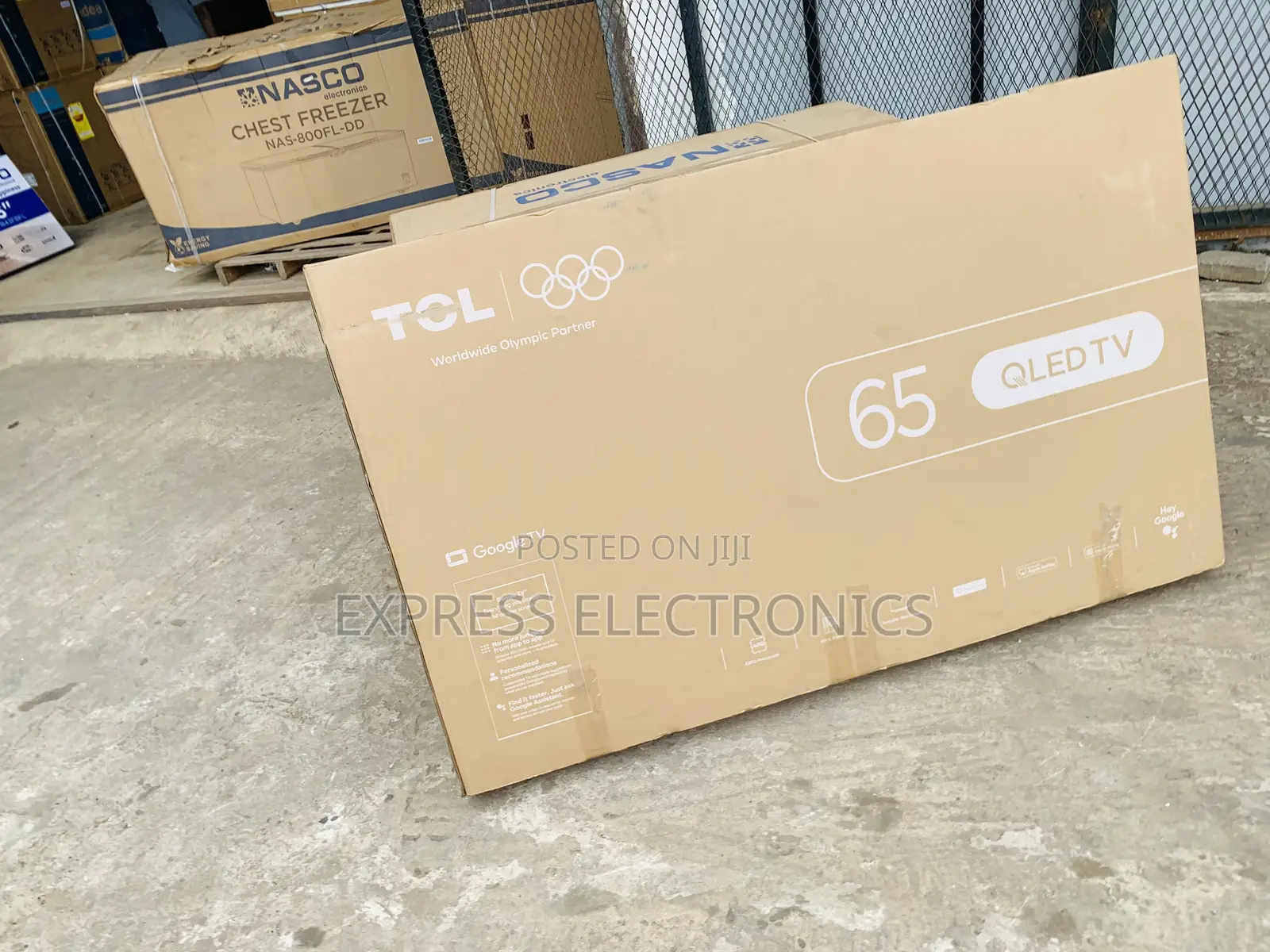 Text Us for Your Slim TCL 65" QLED Pro Smart Android TV