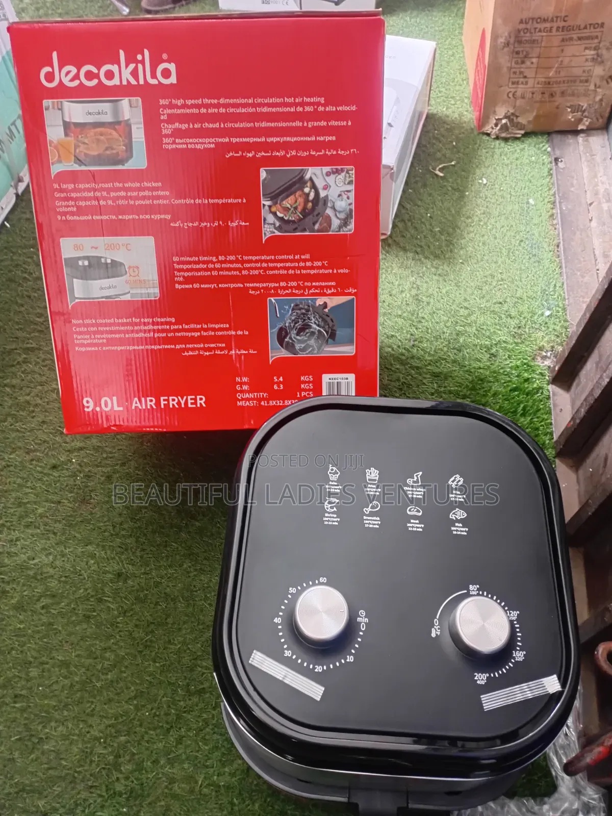 Smart Choice Decakila Air Fryer 9L Brand New