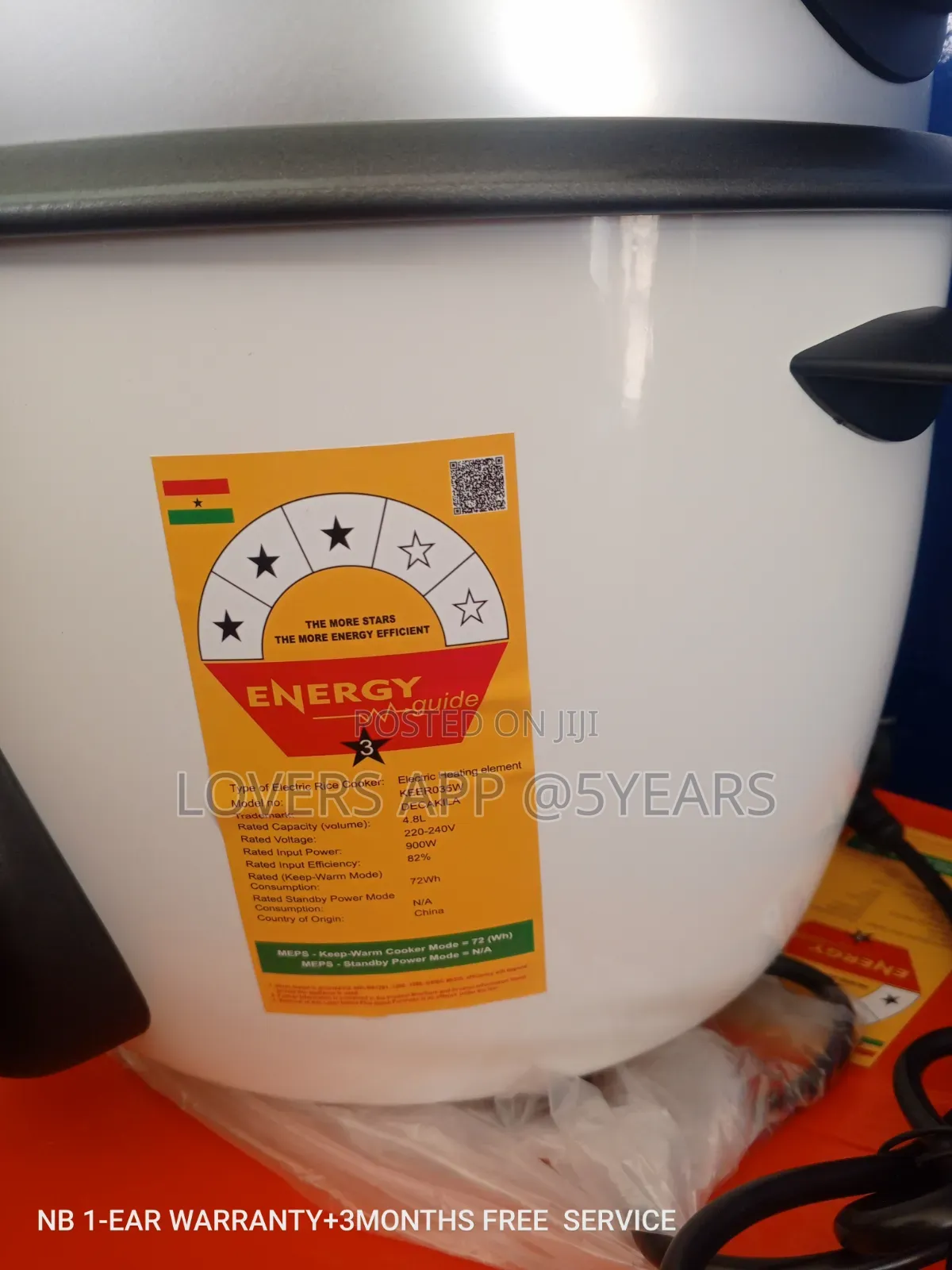 Decakila Rice Cooker- Your Kitchen's Must-Have
