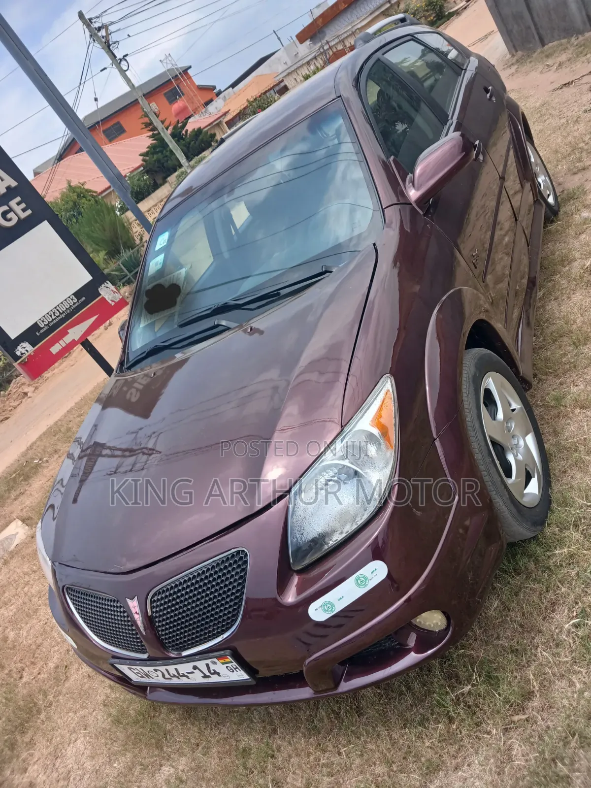 Pontiac Vibe 2008 Brown