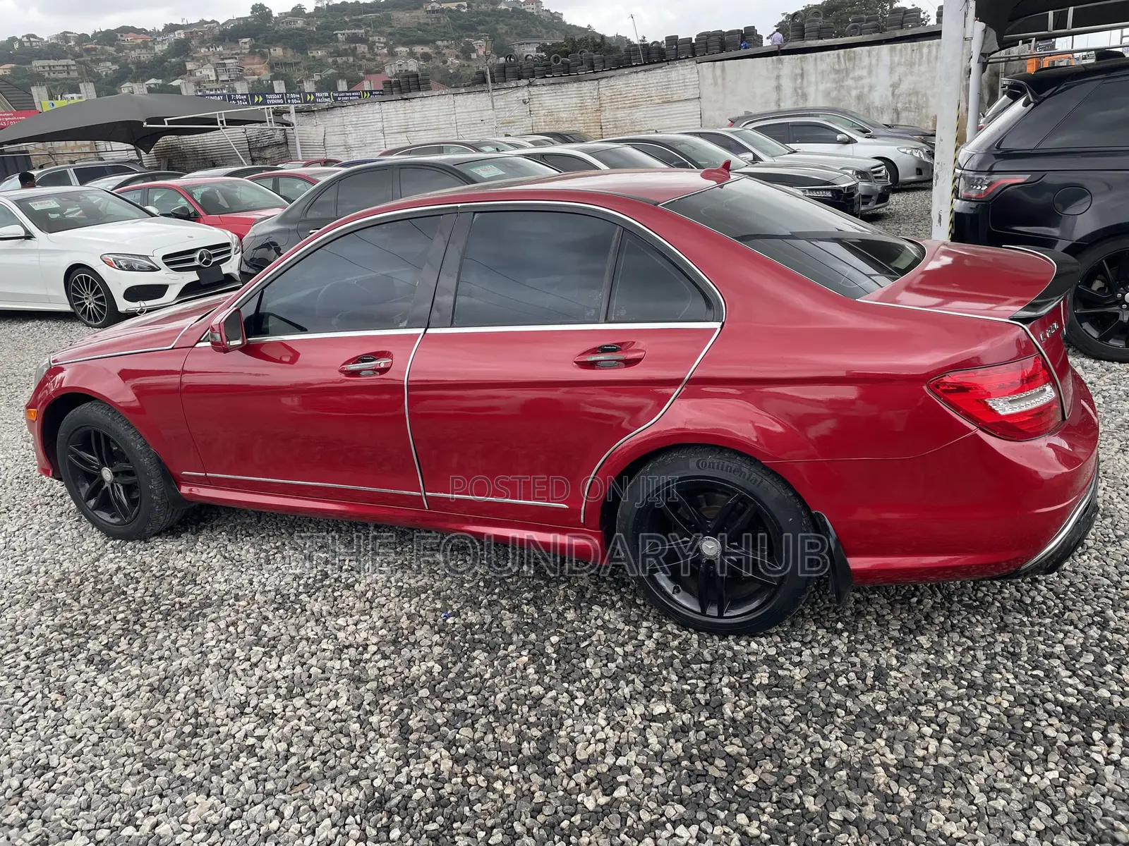 Mercedes-Benz C250 2014 Red