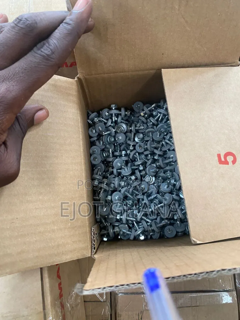Self Drilling Screw 5.5 X 25mm Stainless Steel A4 + EPDM Washer