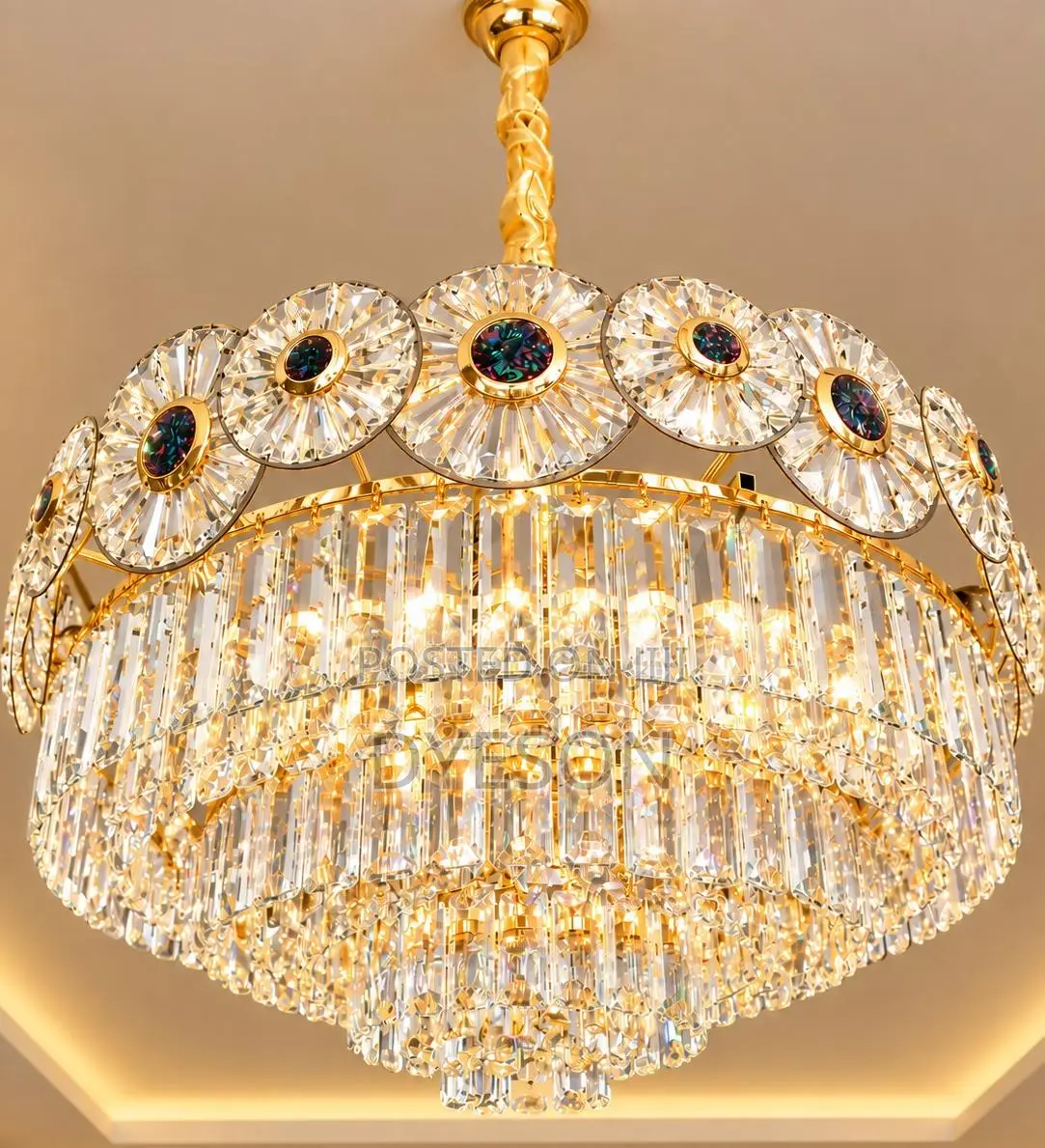 8823/800*h460 3 Color Chandelier