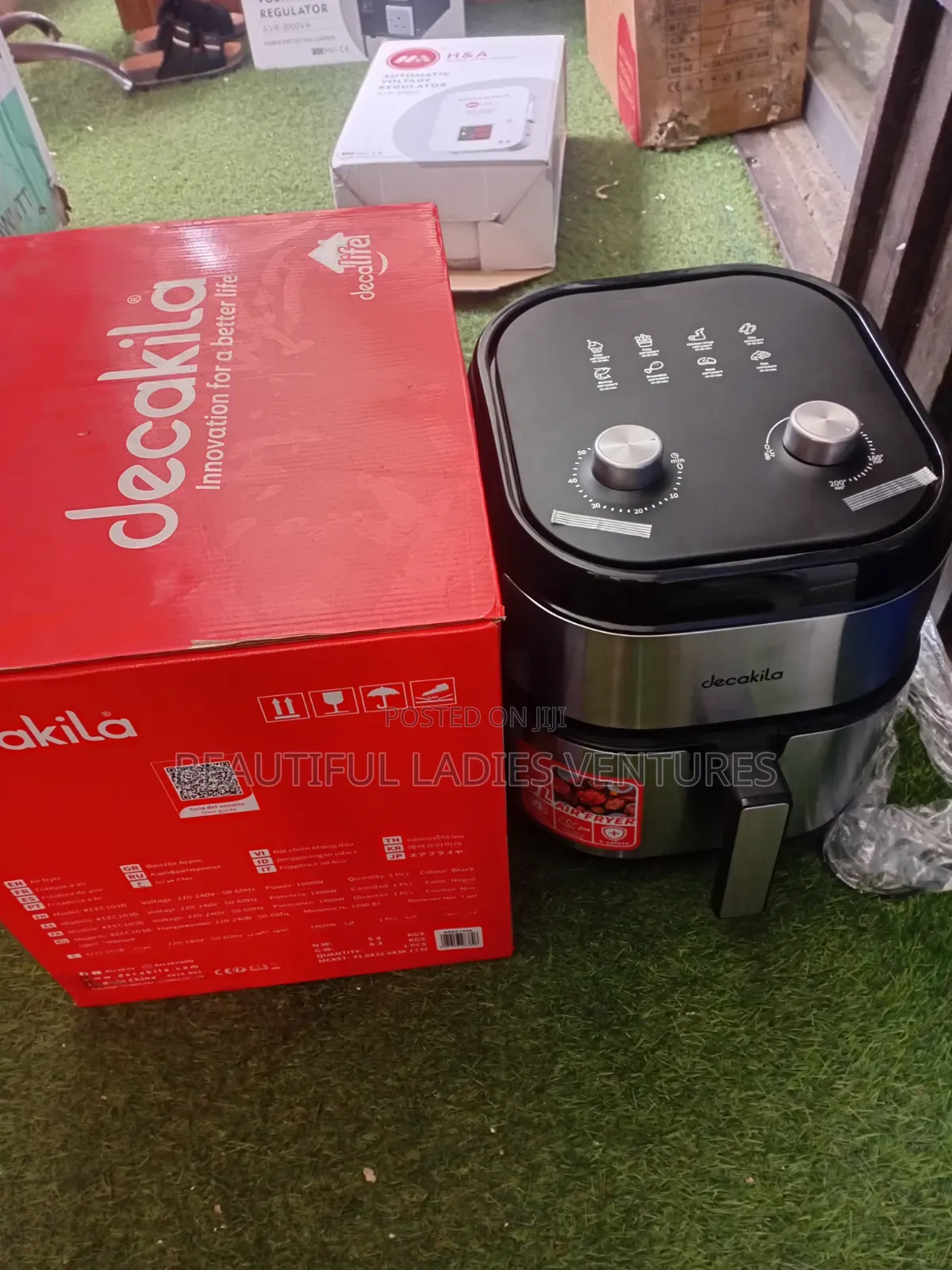 Non Stick Coating Decakila Air Fryer Easy to Clean Air Fryer