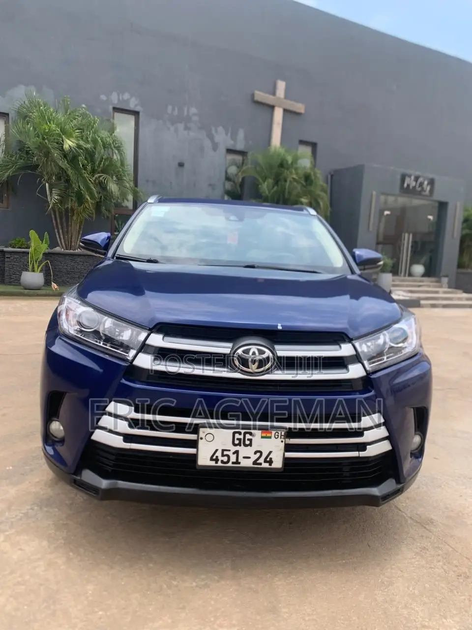 Toyota Highlander 2017 Blue
