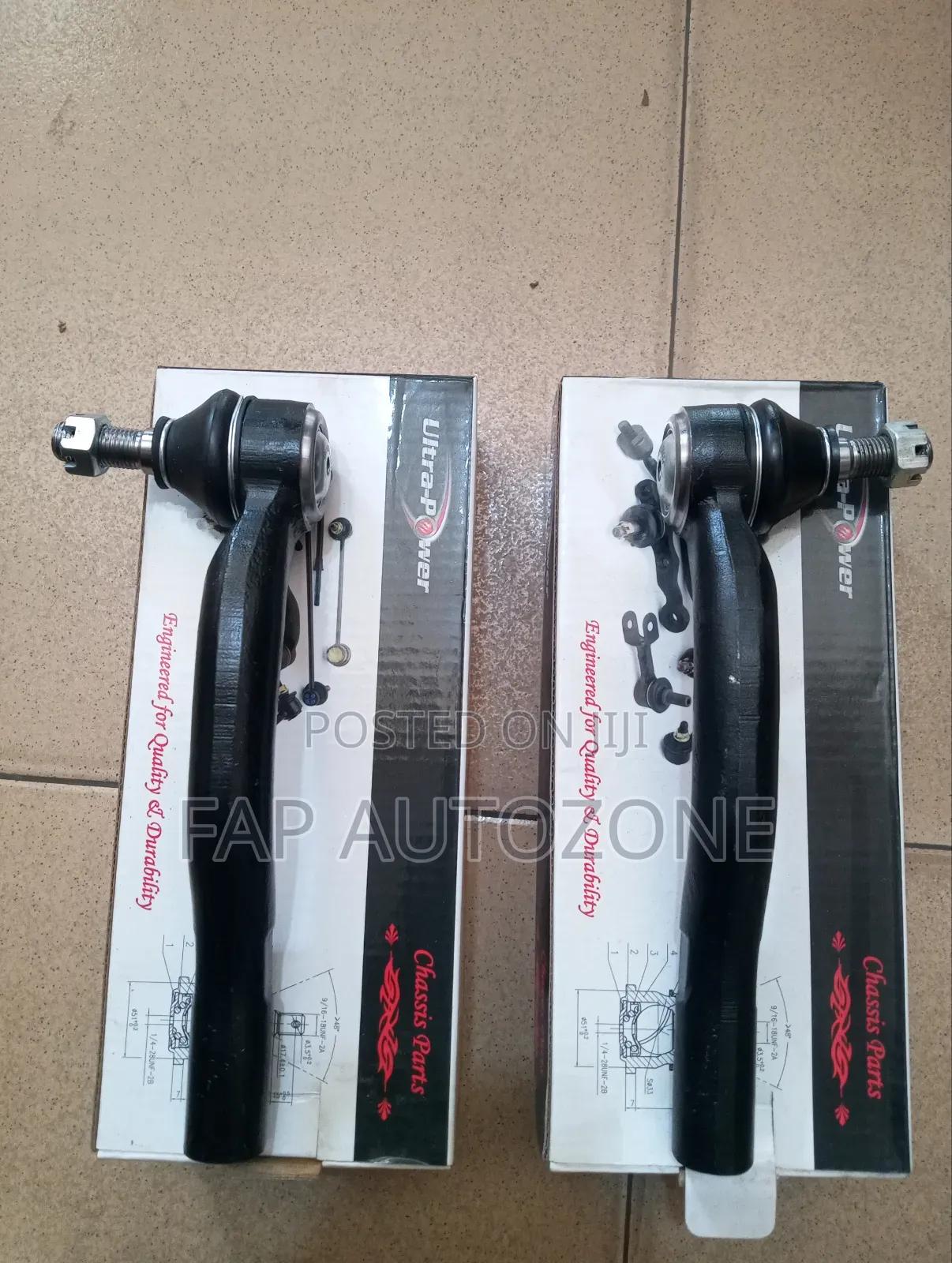 Authentic Ultra Power Toyota Camry,Avalon,Solara Tie Rod Ends From USA