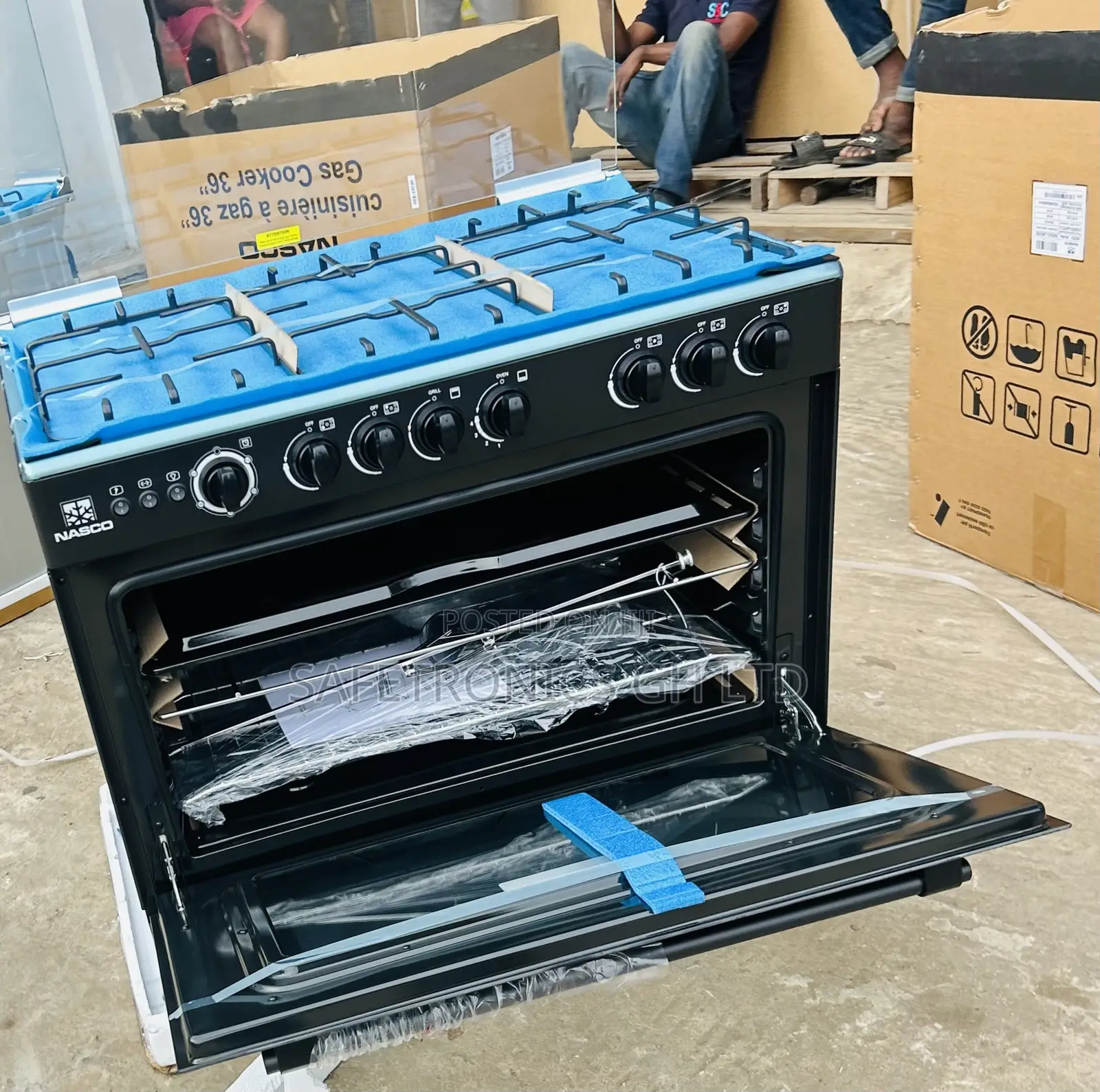 Best Buy for Less Nasco 5 Gas Cooker 60x90 Cooker
