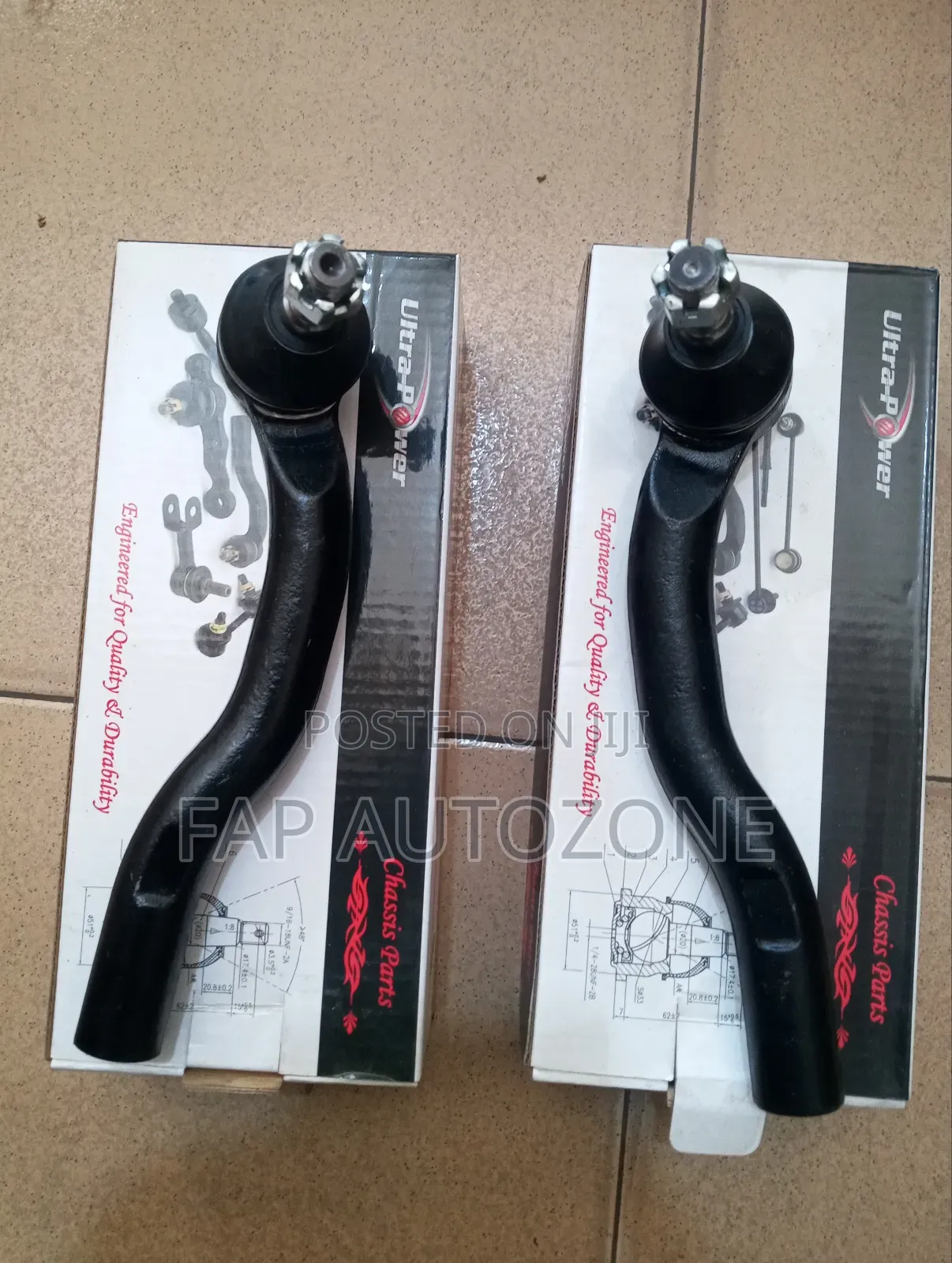 Authentic Ultra Power Toyota Camry,Avalon,Solara Tie Rod Ends From USA