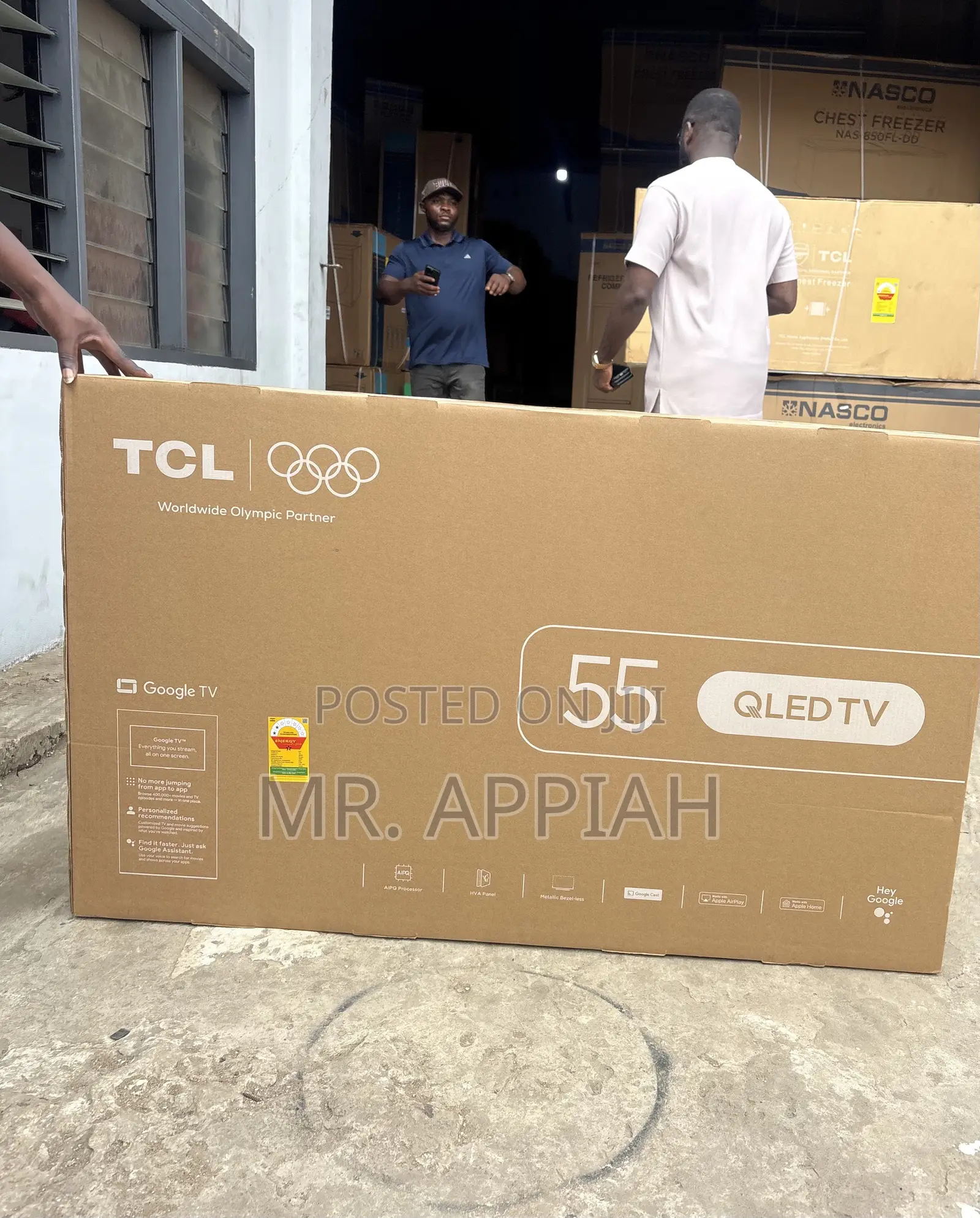 Purchase Affordable TCL 55” Qled Smart Screen Television(Black).