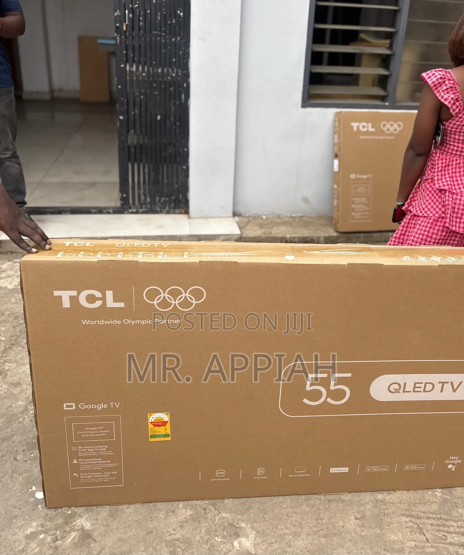 Purchase Adorable TCL 55” Qled Smart Screen Television(Black) 