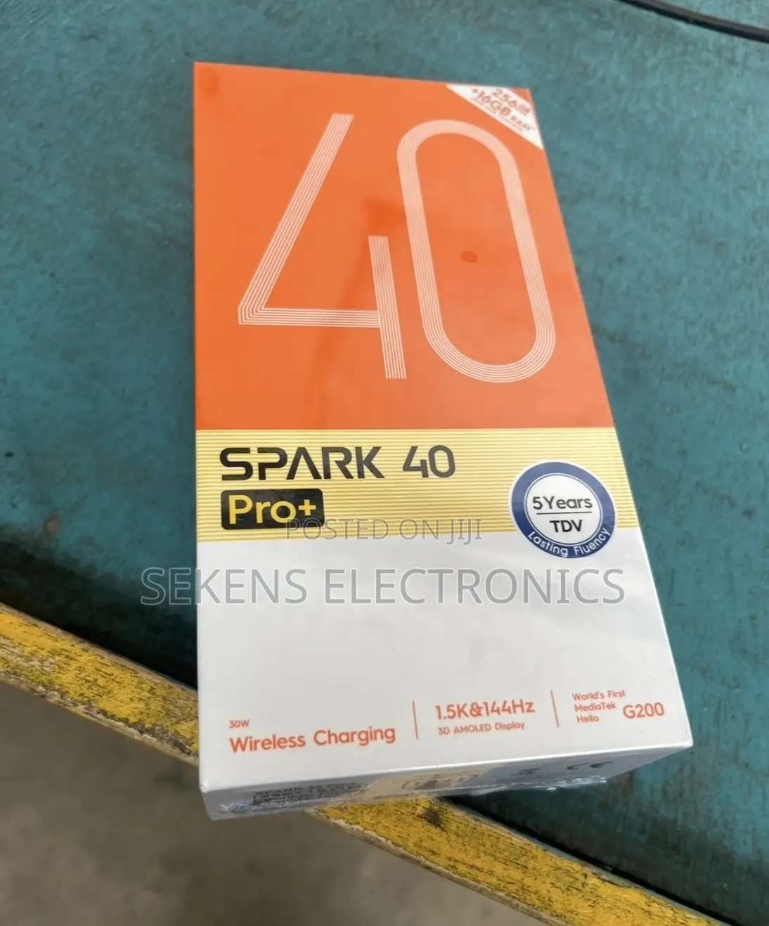 New Tecno Spark 40 Pro+ 256 GB