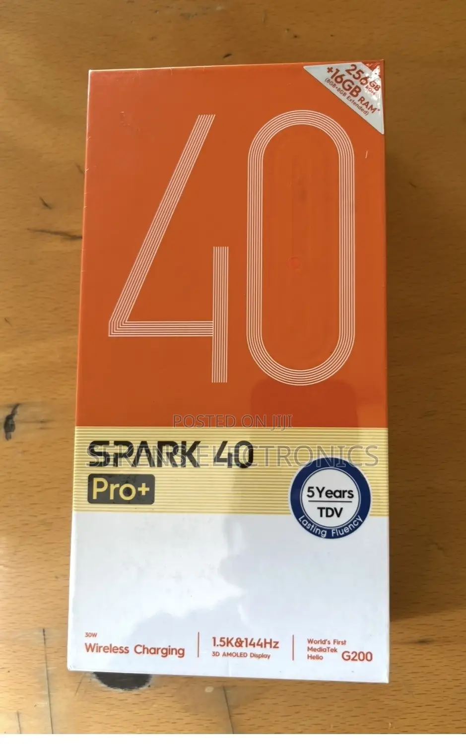 New Tecno Spark 40 Pro+ 256 GB