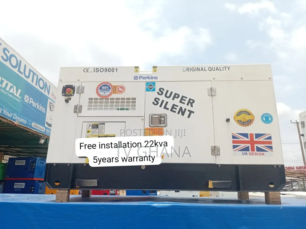 Perkins 22kVA Generator – Perfect for Commercial Use22kva