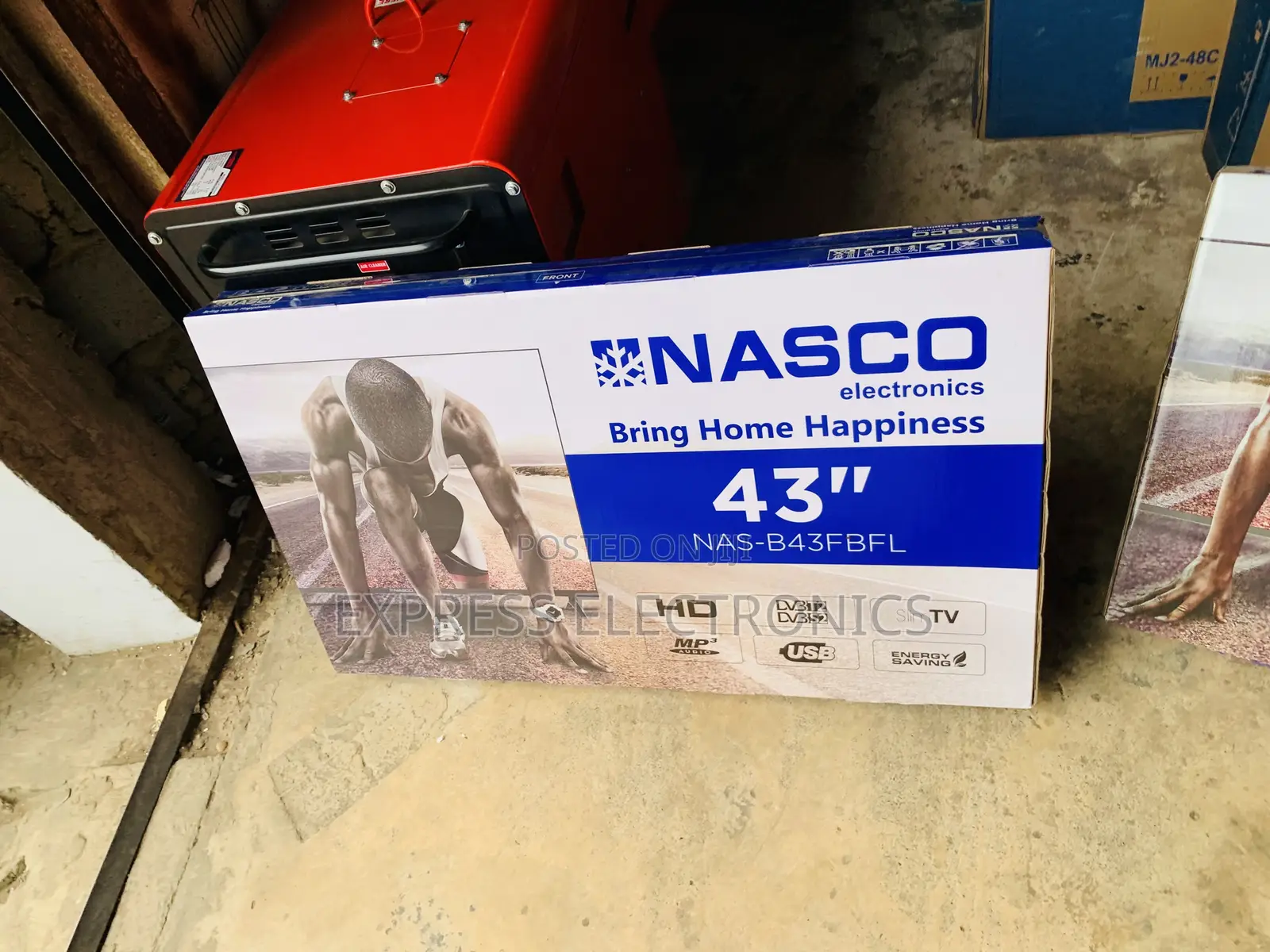 Best Buy for Less Nasco 43" Digital Satellite LED TV - NAS-J43FB