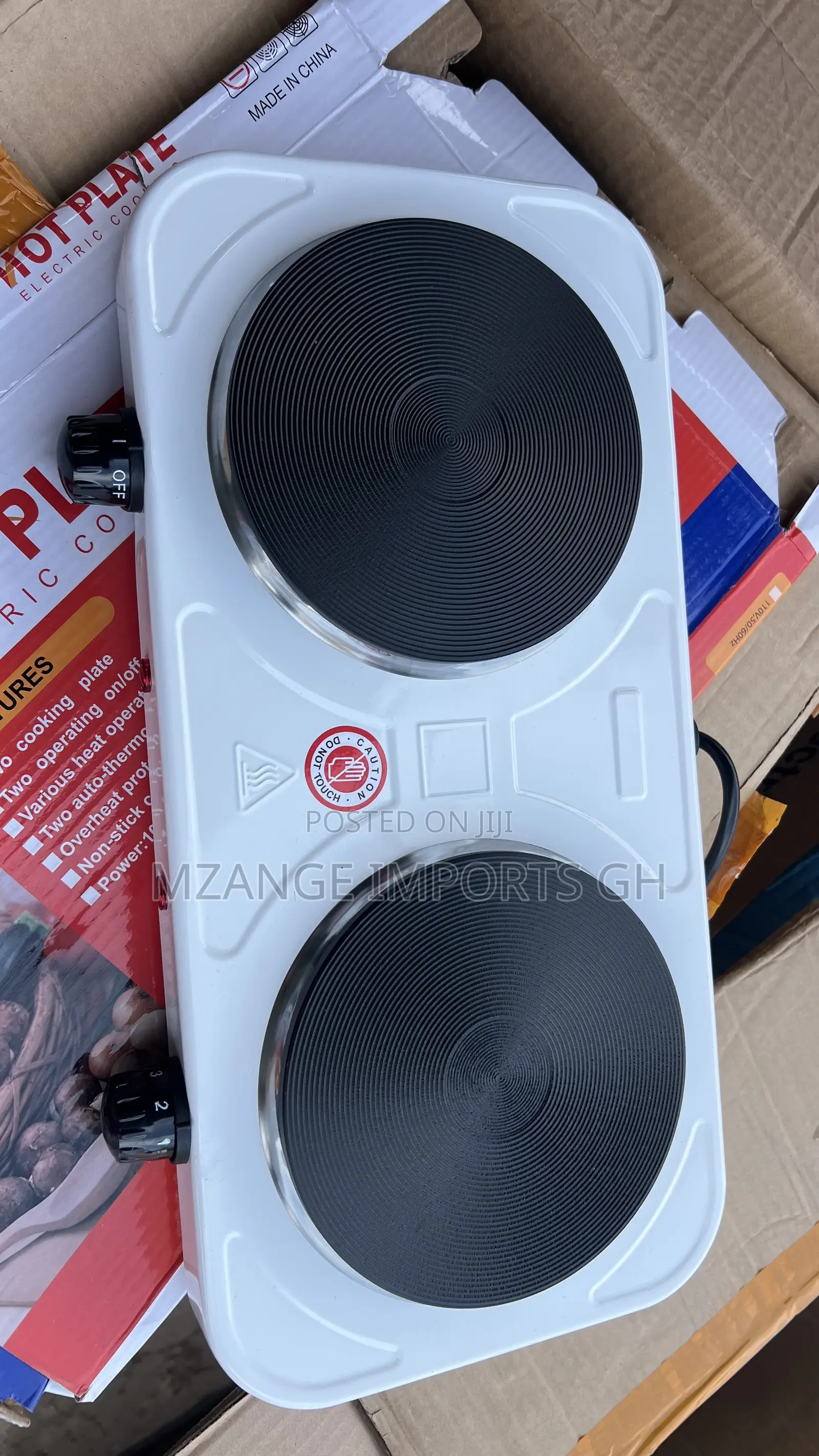 High Quality Double Hot Plate Electric Stove 2 Burner