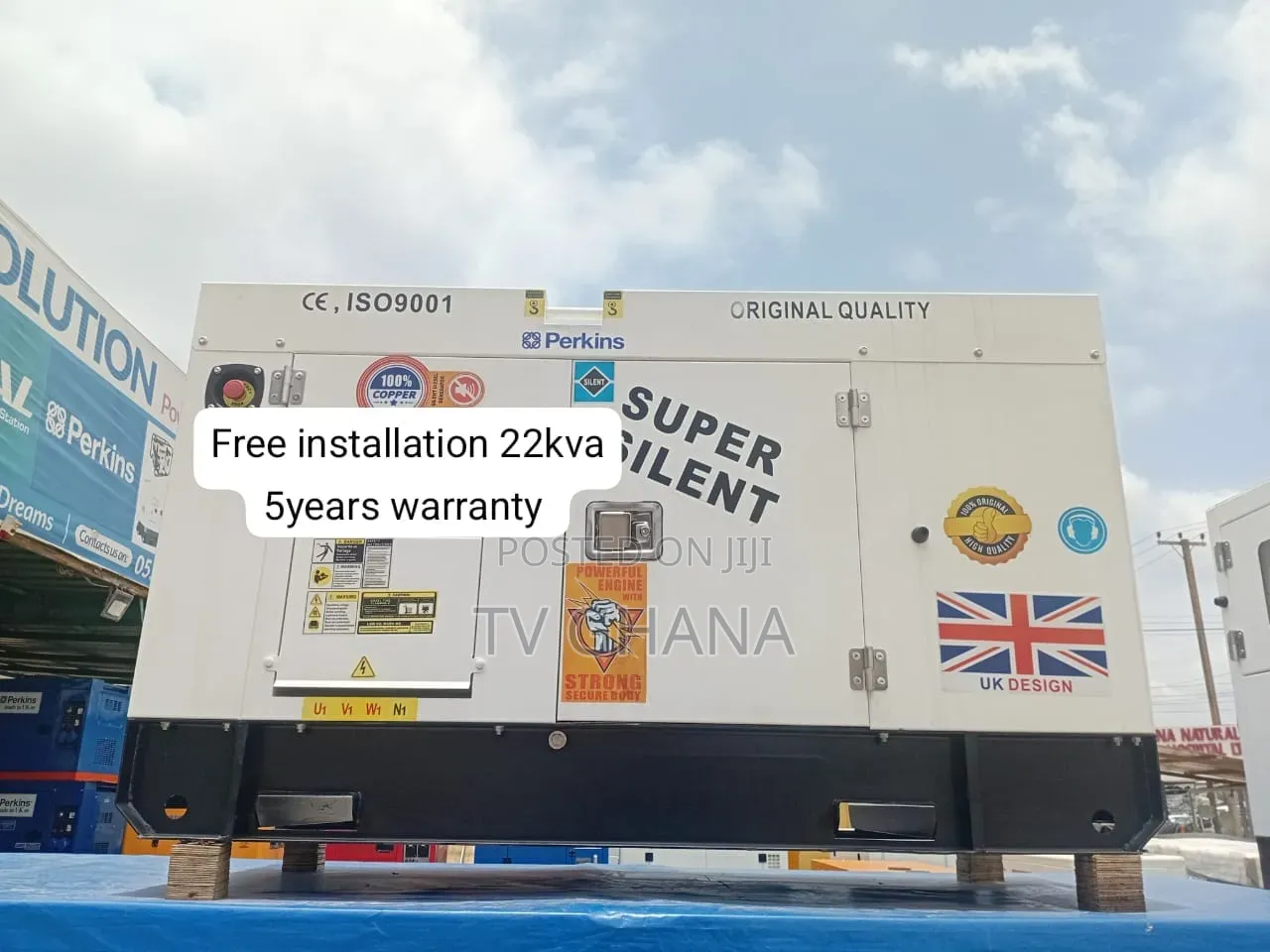 Strong Perkins 22kVA Diesel Generator for Home Business22kva