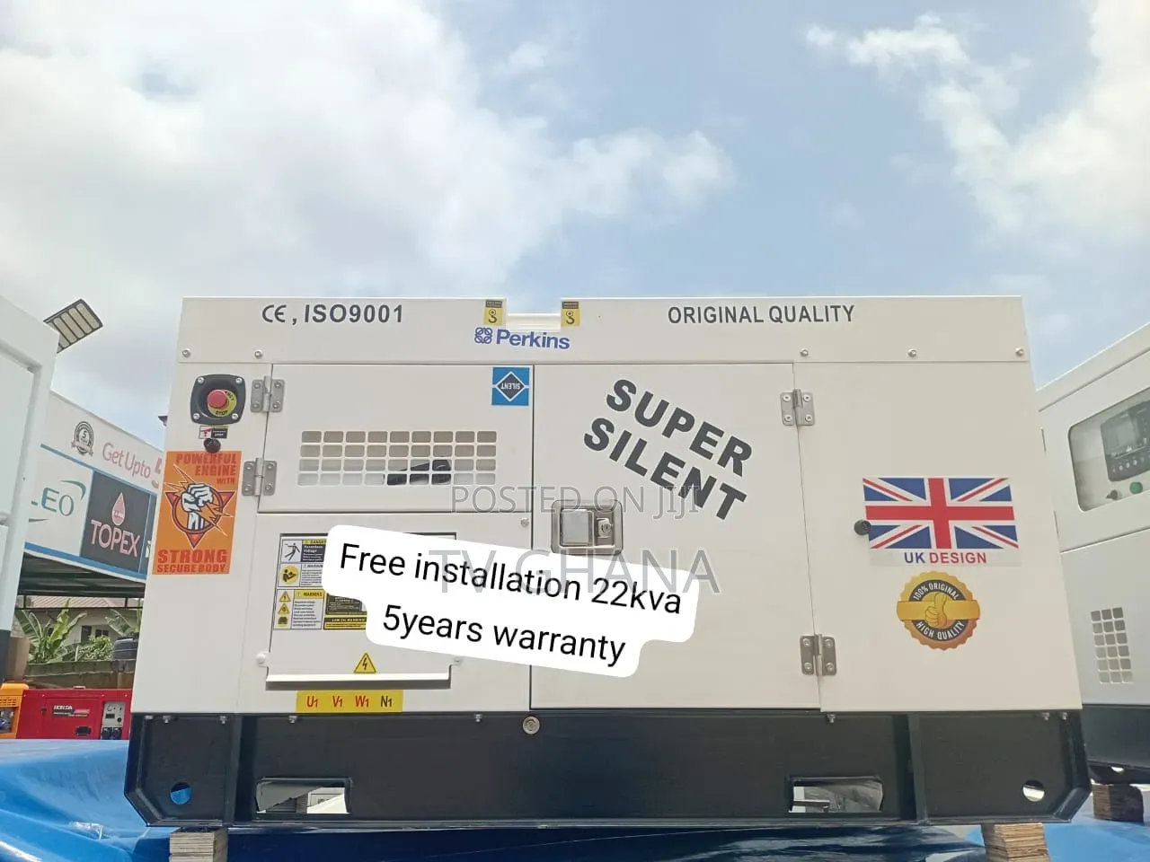 Strong Perkins 22kVA Diesel Generator for Home Business22kva