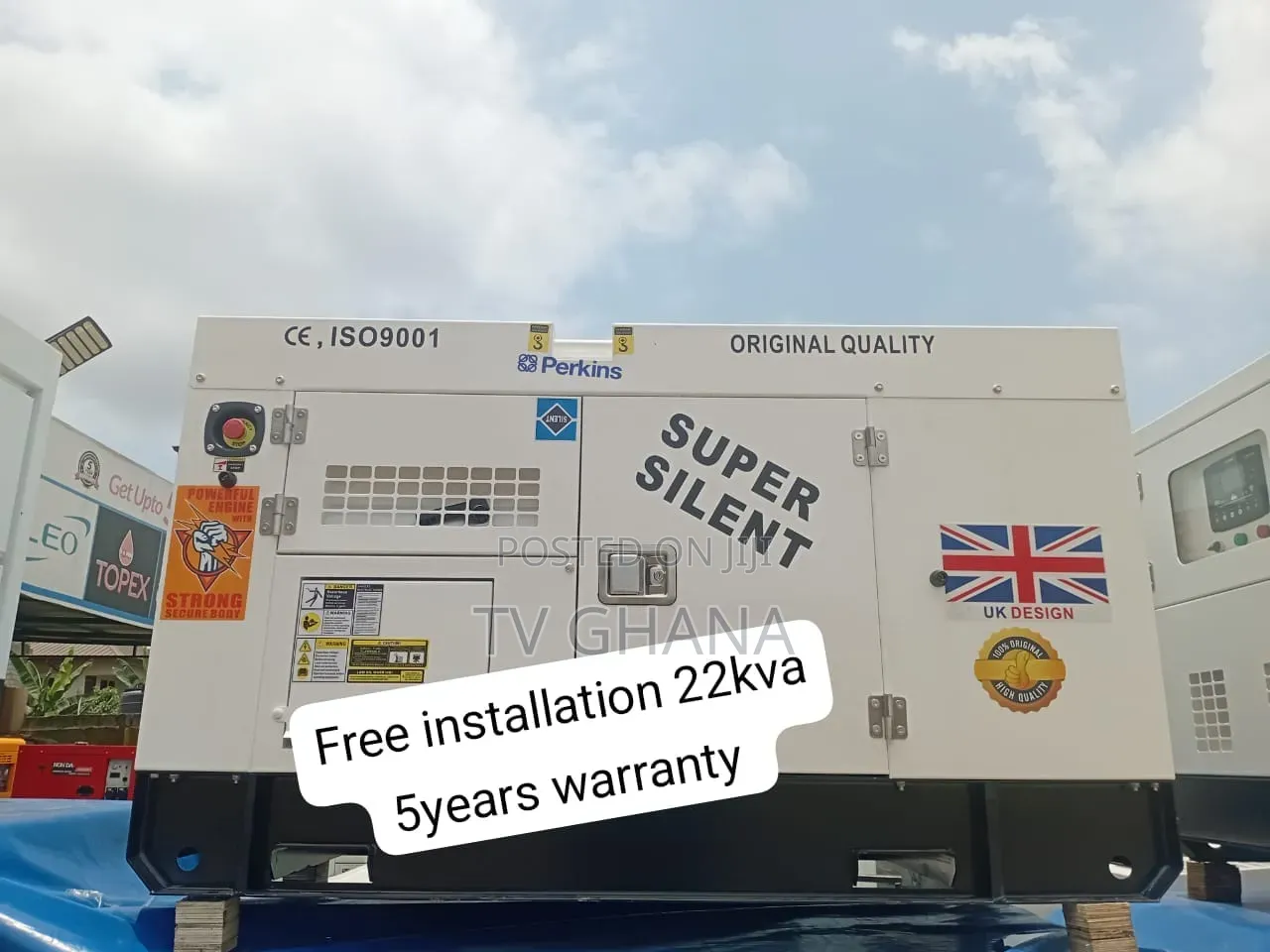 Strong Perkins 22kVA Diesel Generator for Home Business22kva
