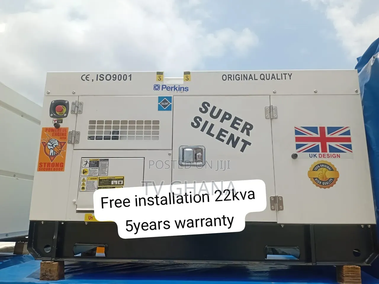 Quality Perkins 22kVA Generator for Home Commercial Use22kva