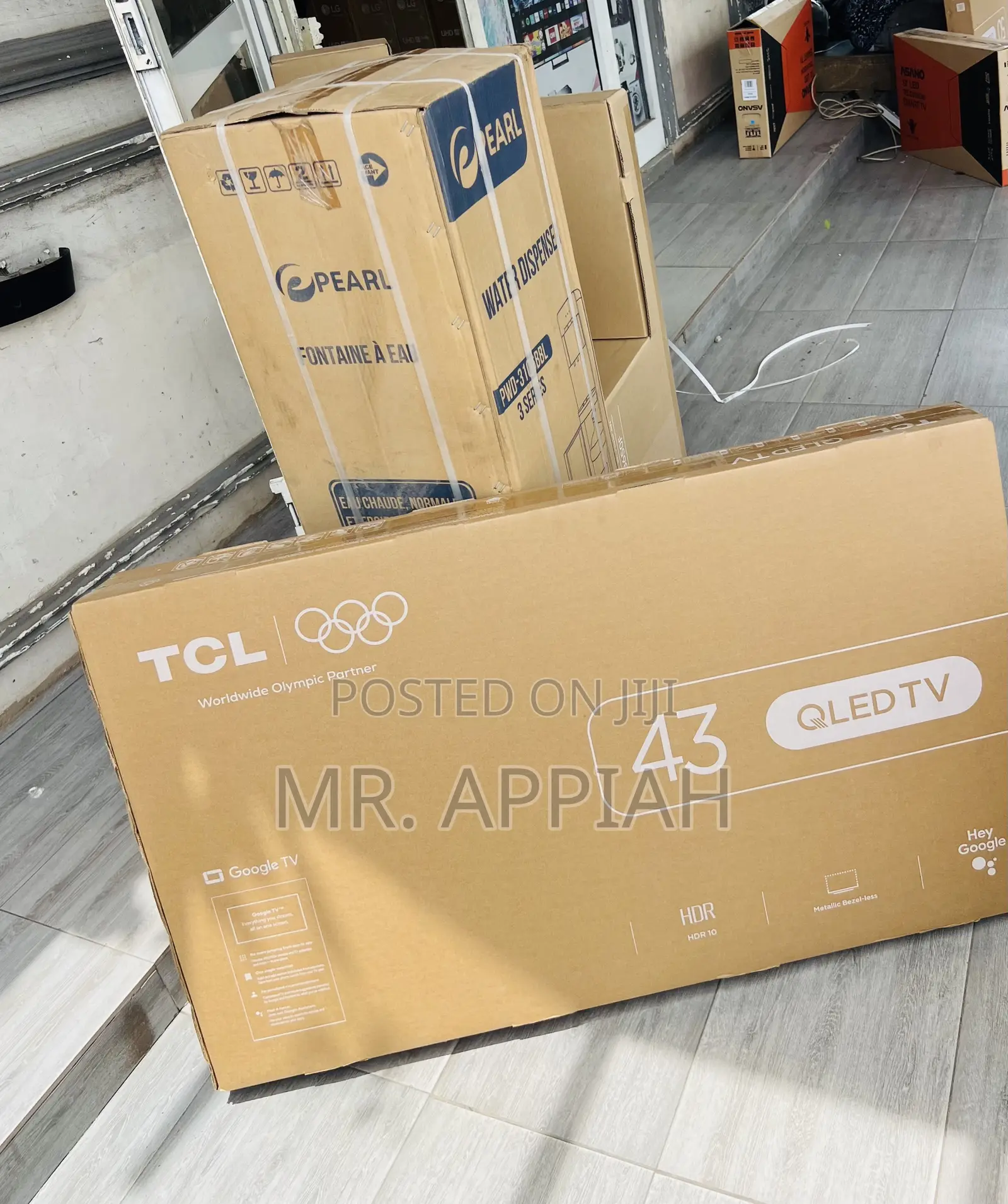 Buy Adorable TCL 43” Qled Smart Screen Television(Black)