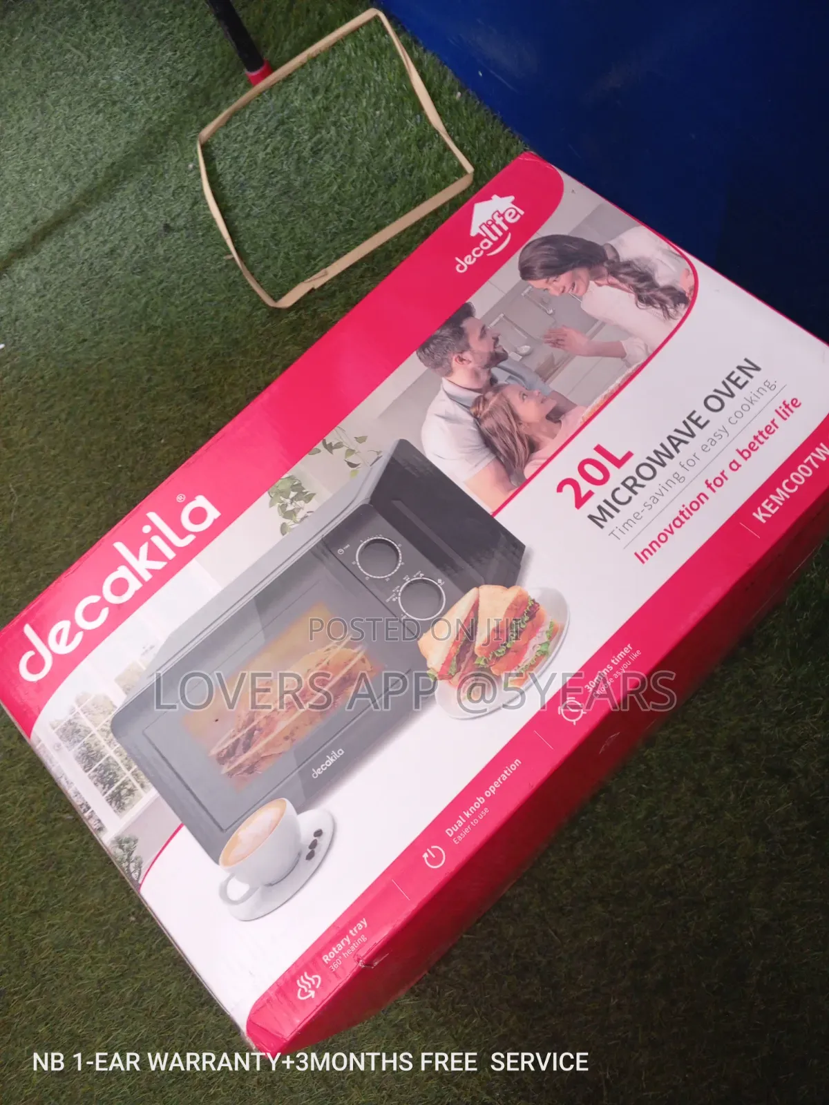 Decakila Microwave- Fast and Convenient Cooking