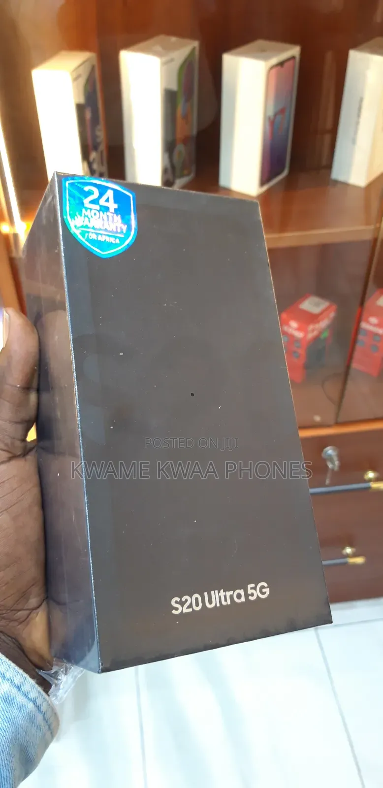 New Samsung Galaxy S20 Ultra 5G 128 GB Black