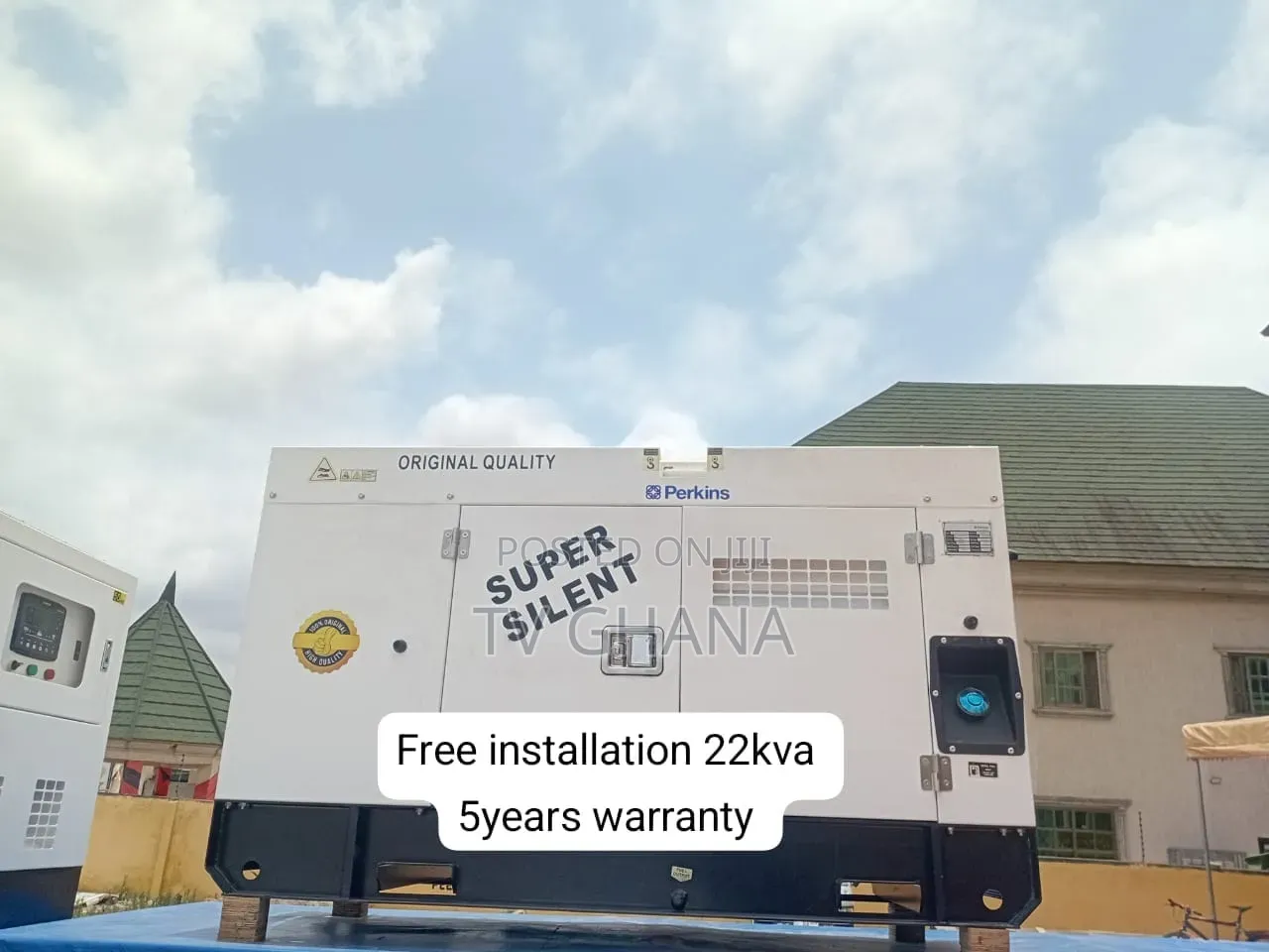 Strong Reliable Perkins 22kVA Diesel Genset22kva