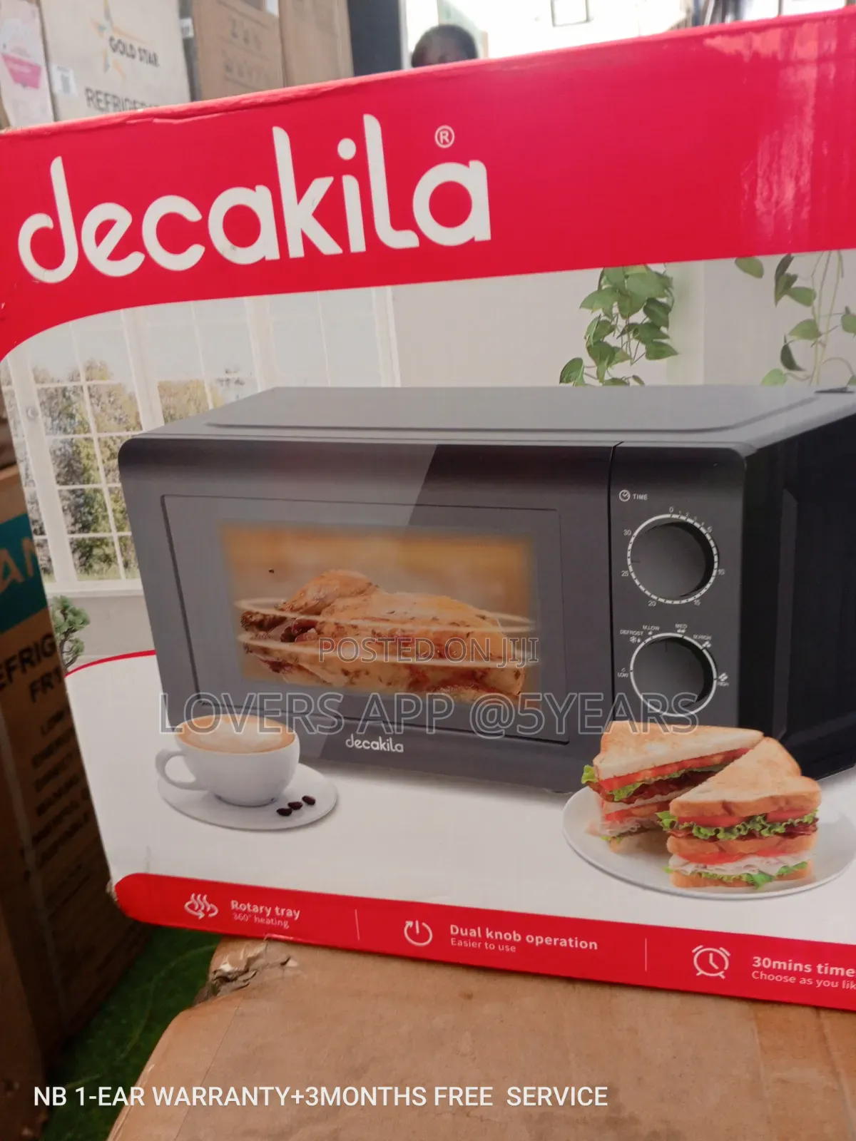 Upgrade Your Kitchen With Decakila Microwave