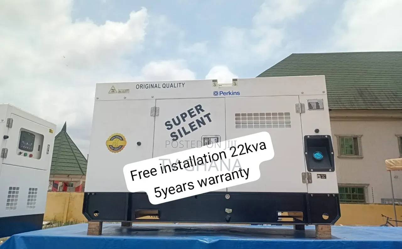 Perkins 22kVA Diesel Generator – Water-Cooled Powerful22kva