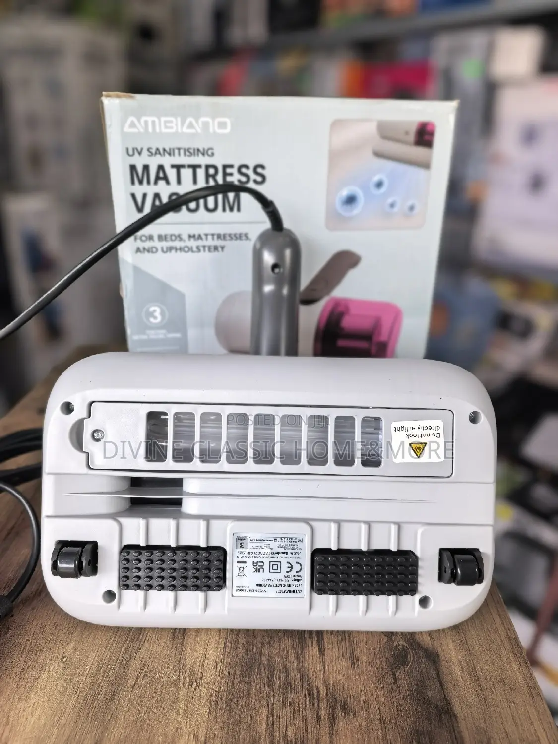 Ambiano UV Sanitizing Mattress Vacuum