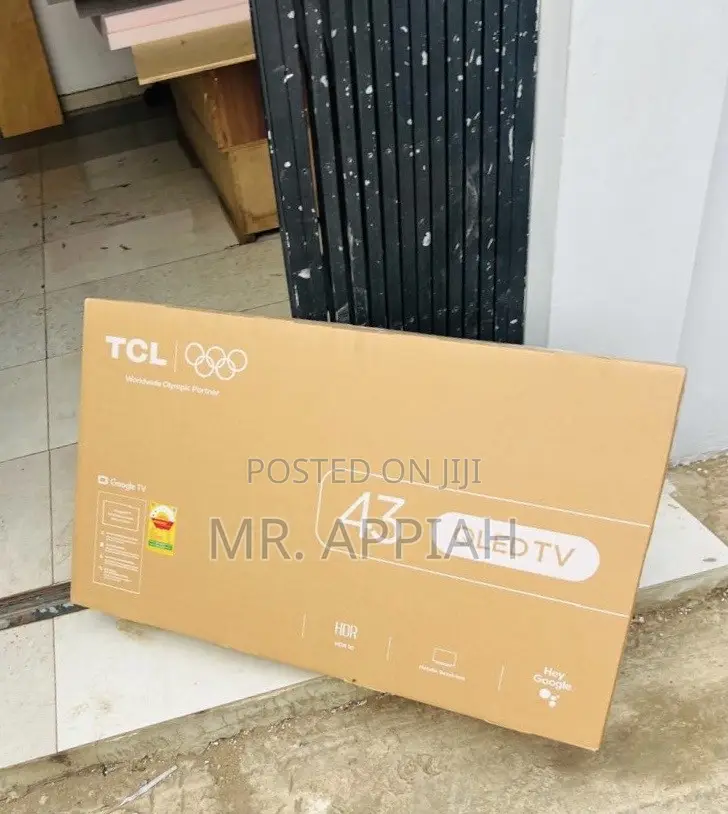 Super Premium TCL 43 Inch Qled Smart Screen Television(Black)