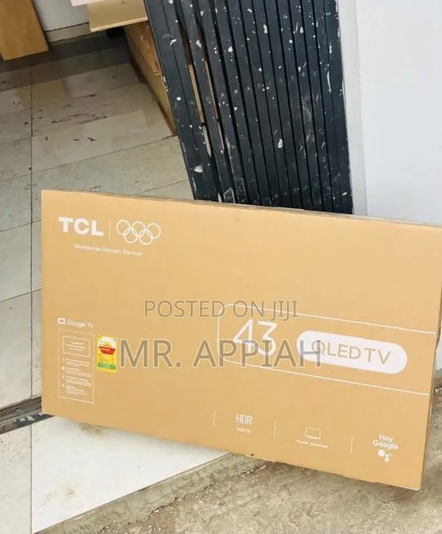 Super Premium TCL 43 Inch Qled Smart Screen Television(Black)