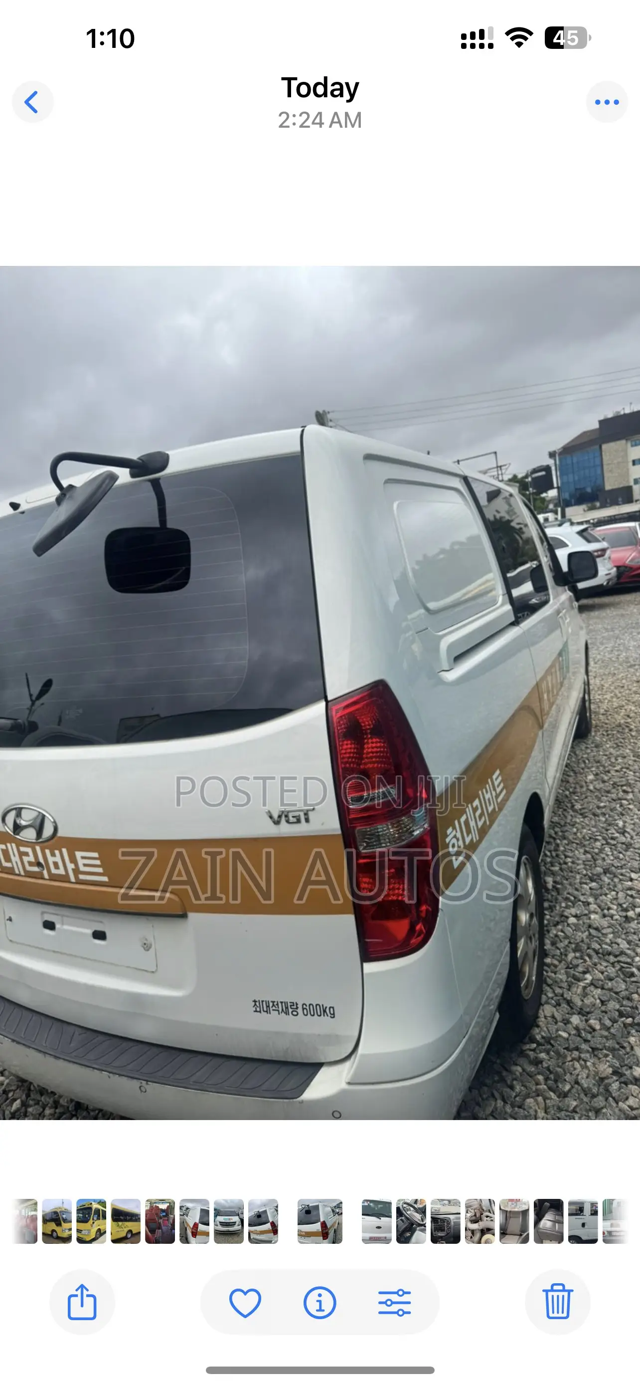 Hyundai Starex 2015 White