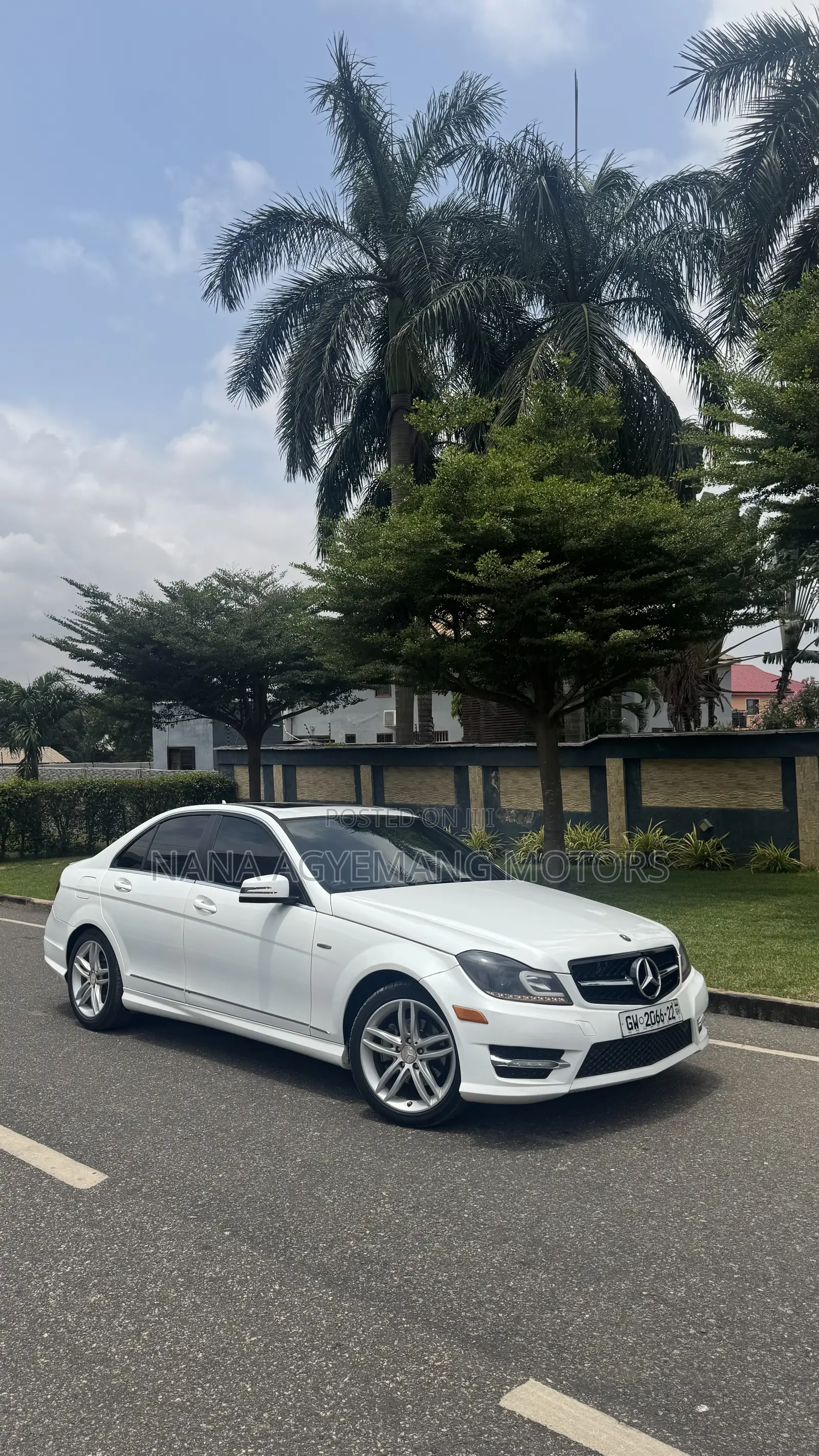 Mercedes-Benz C250 2014 White