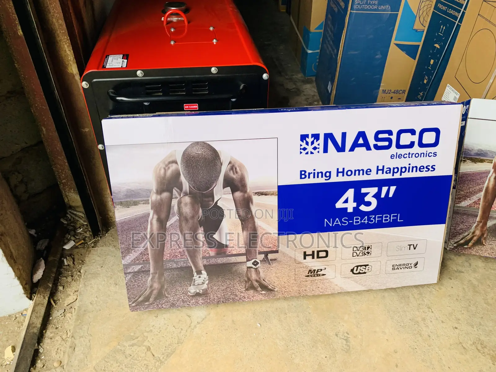 Lovely New Nasco 43" Digital Satellite LED TV - NAS-J43FB