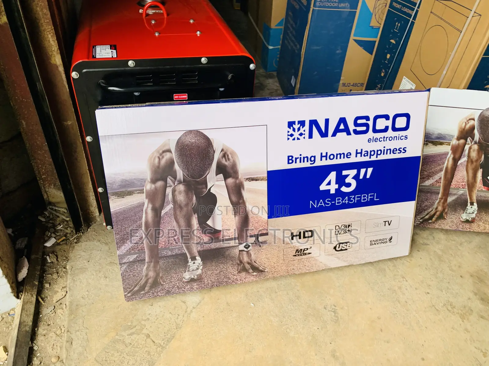 Lovely New Nasco 43" Digital Satellite LED TV - NAS-J43FB