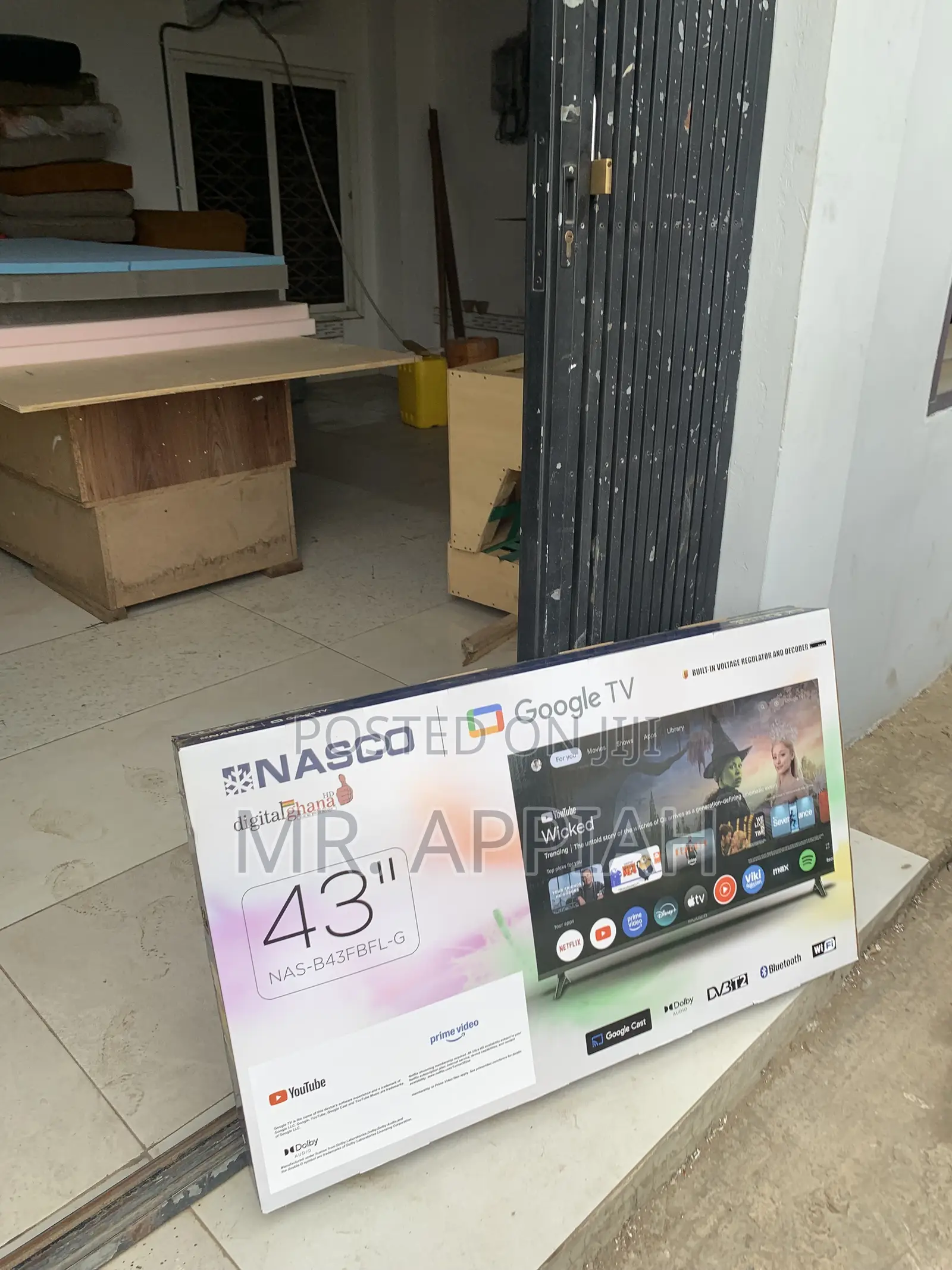Premium Classic Nasco 43” Full Hd Satellite Television 