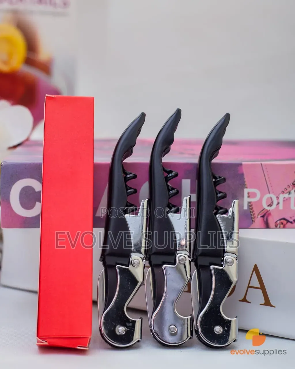 Black Seahorse Wine Corkscrew